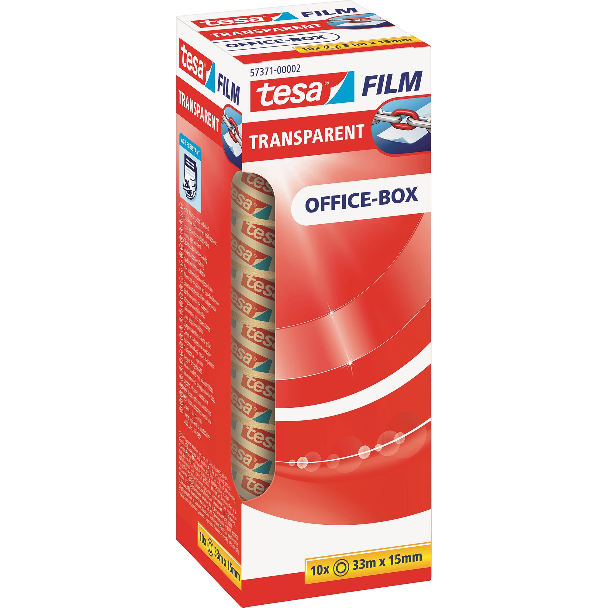 tesa Klebefilm tesafilm® transparent Office-Box