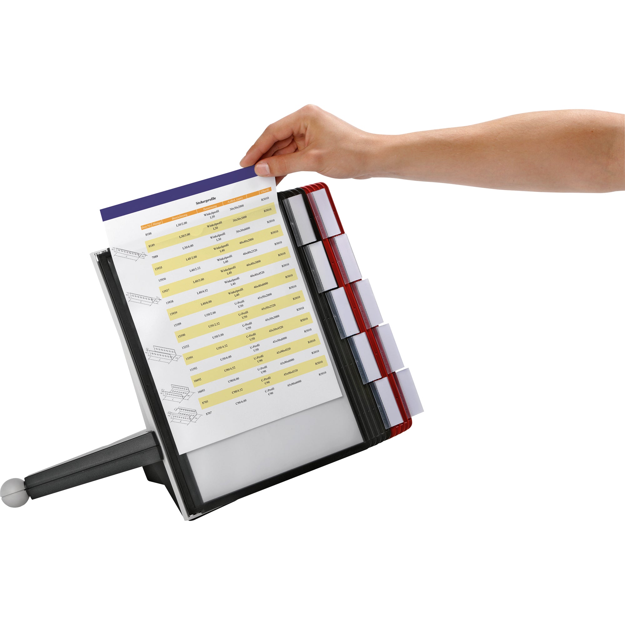 Durable Sichttafelständer SHERPA® TABLE 10