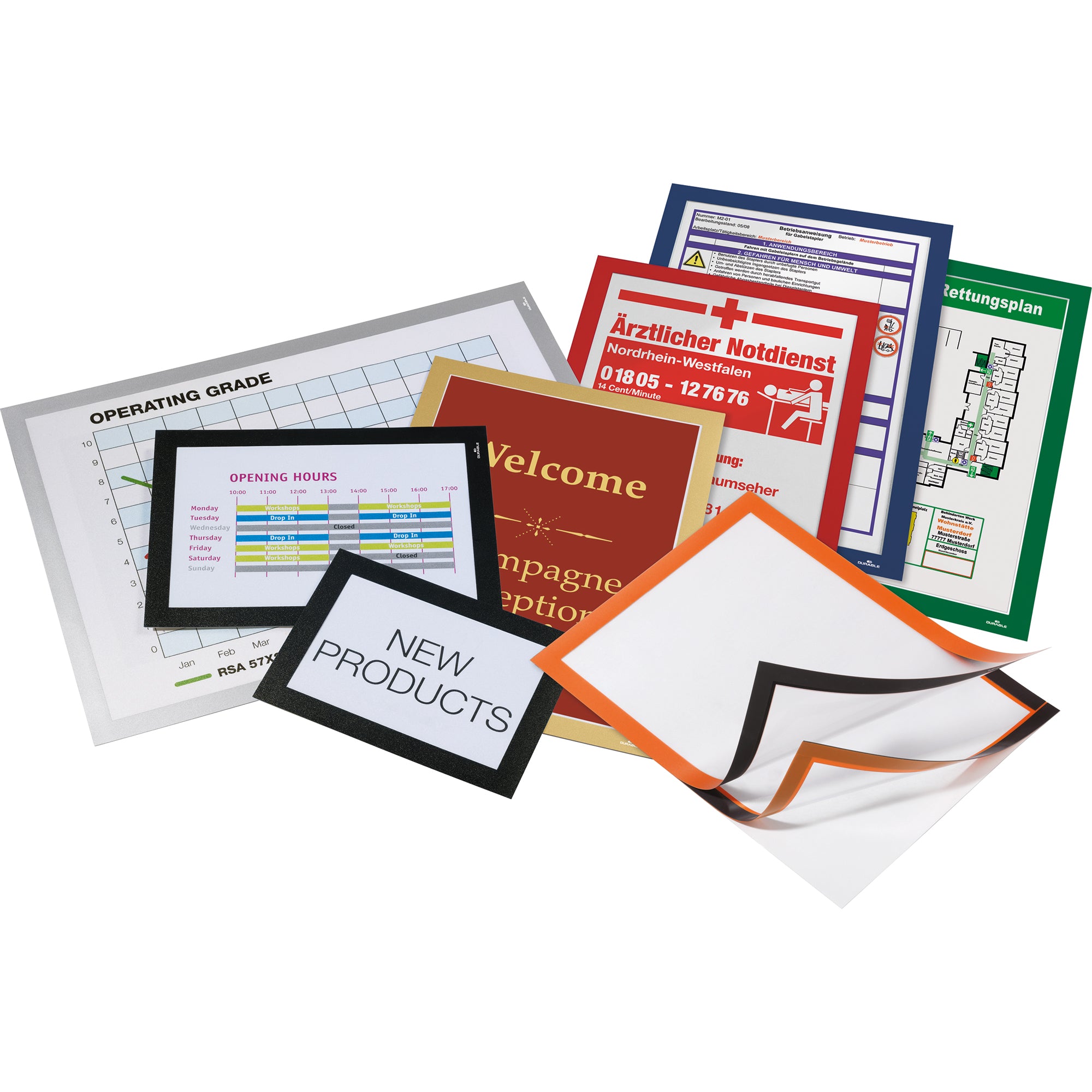 Durable Magnetrahmen DURAFRAME®, DIN A4