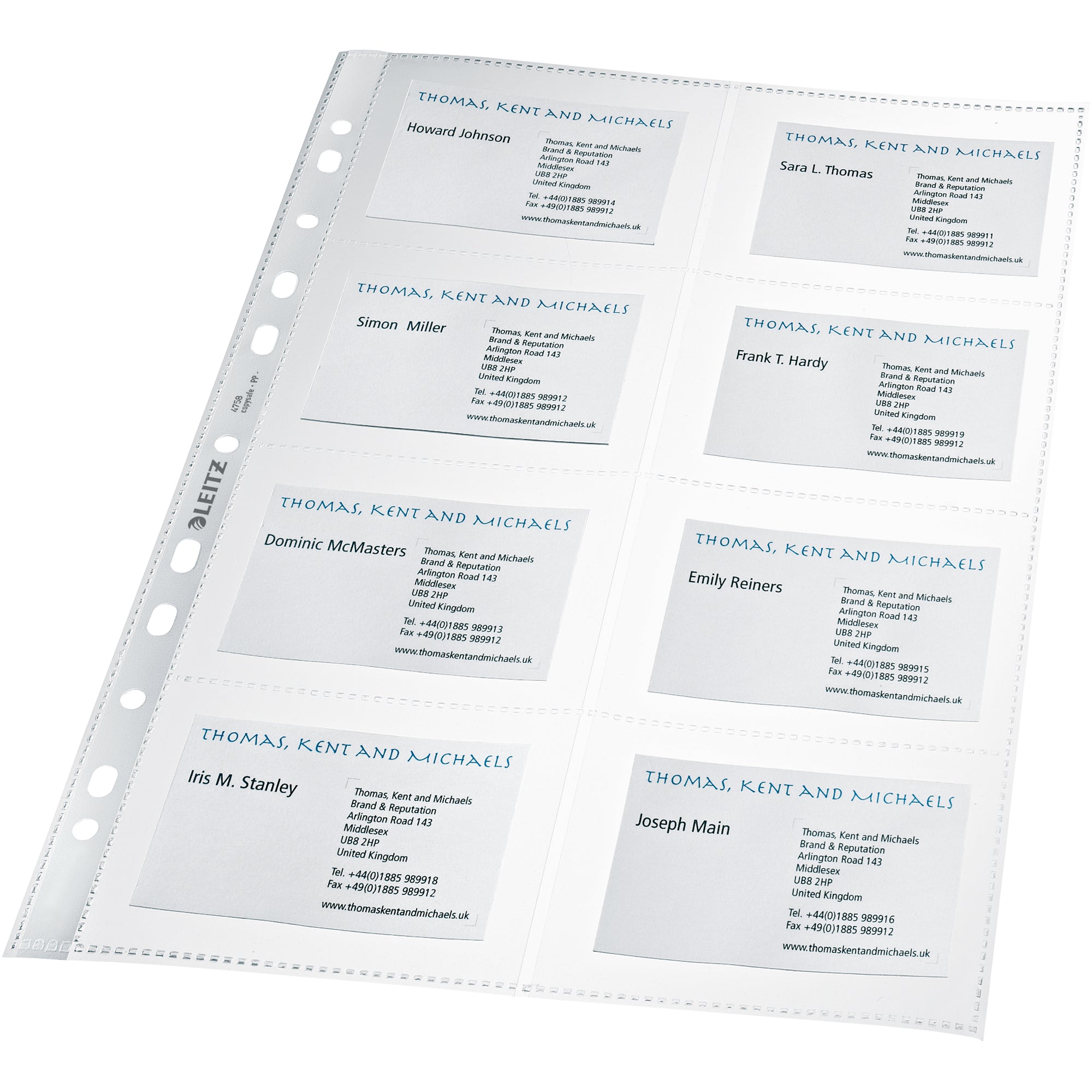 Leitz Visitenkartenhülle