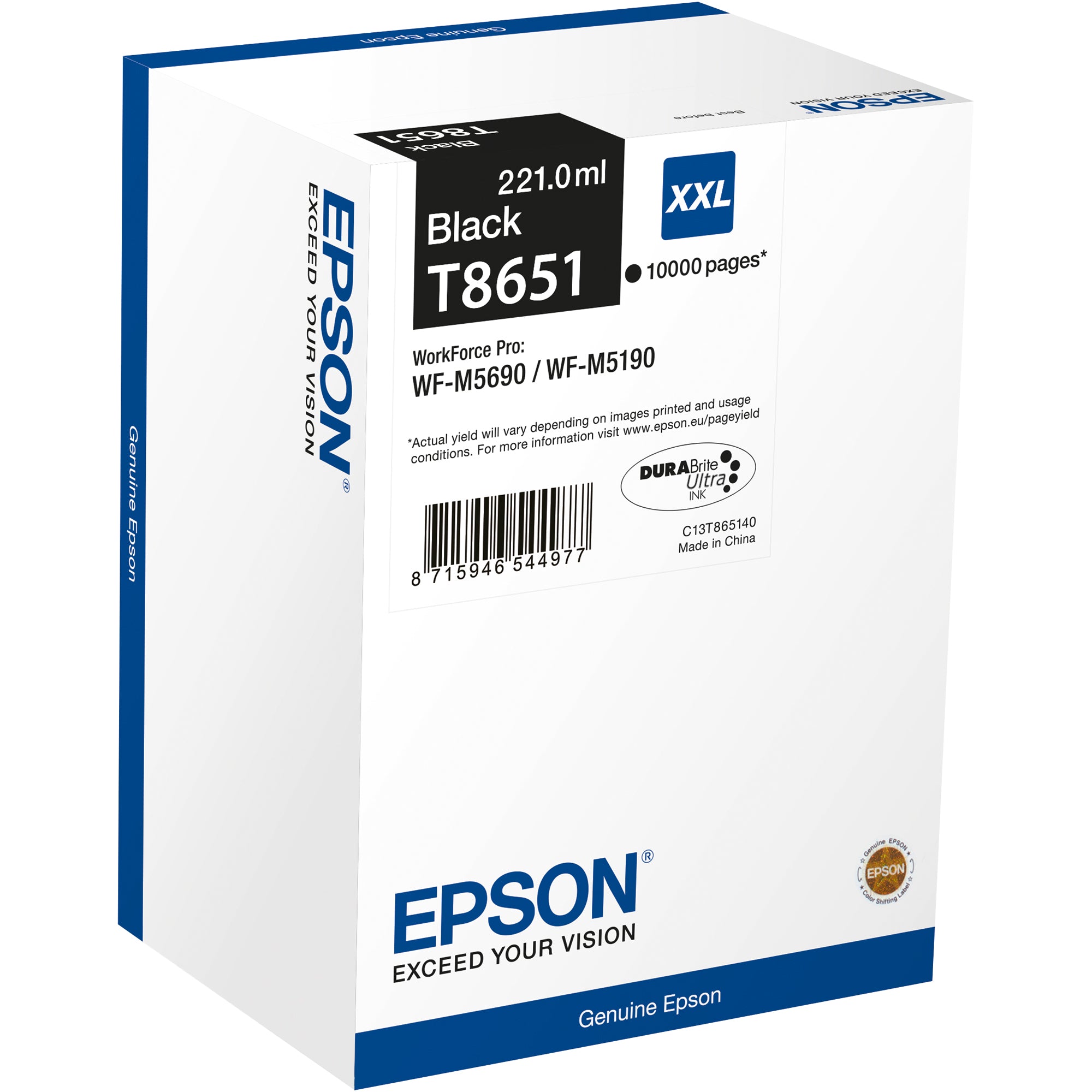 Epson Tintenpatrone, schwarz