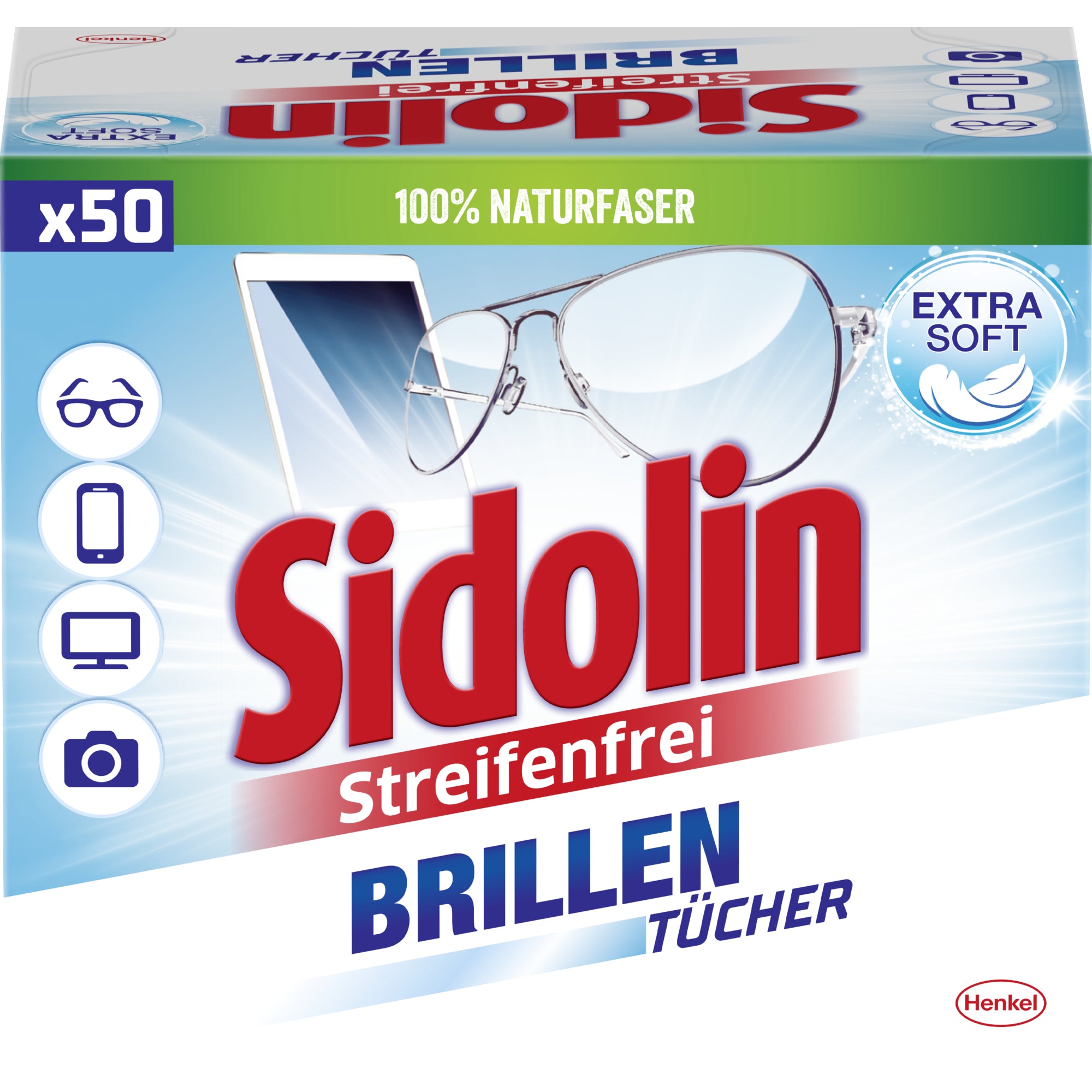 Sidolin Brillenputztücher