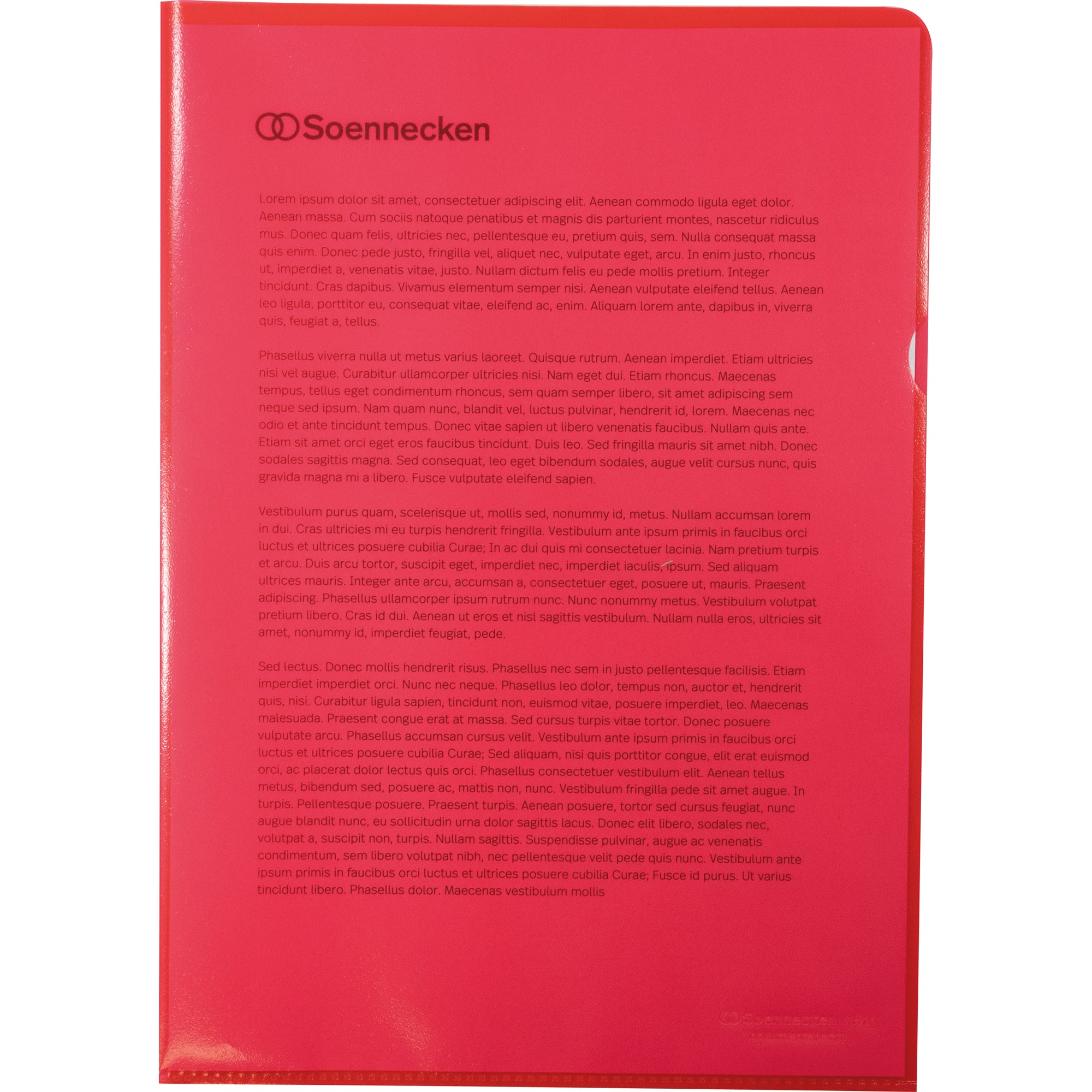 Soennecken Sichthülle, DIN A4