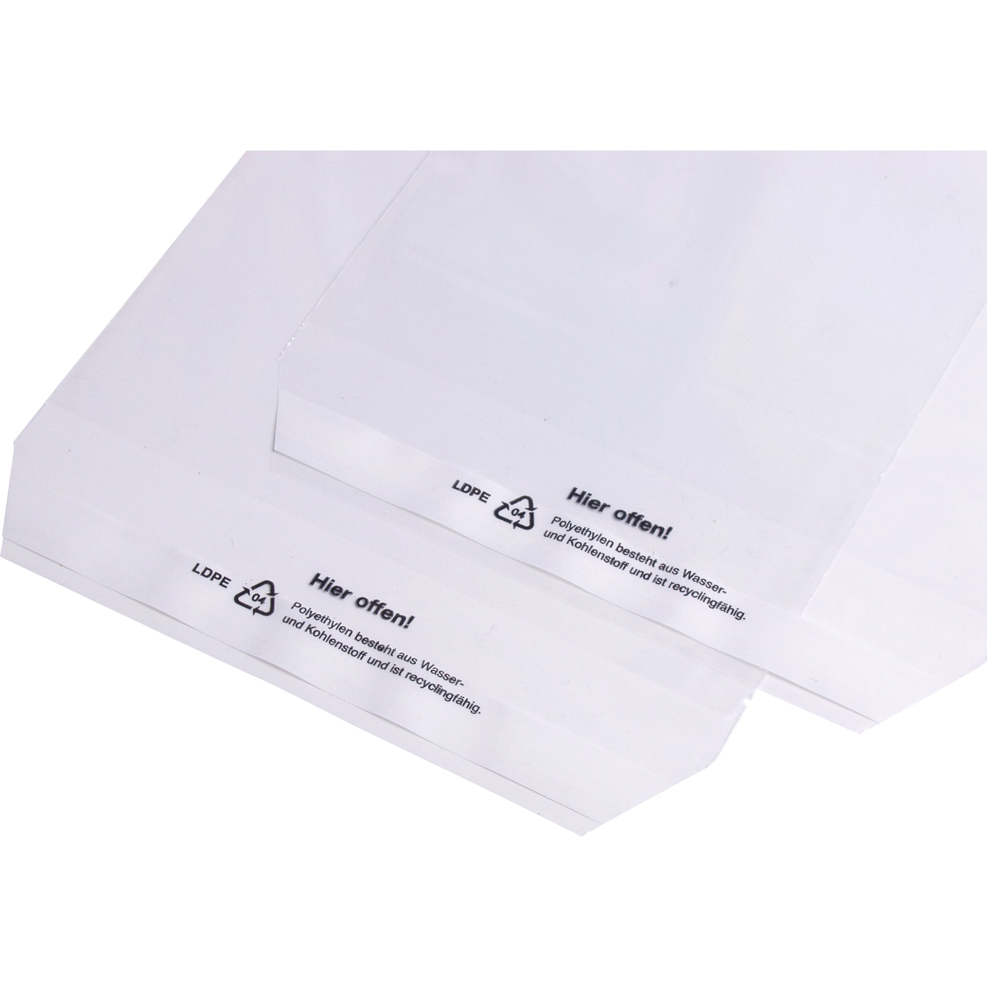 Versandtasche, transparent, DIN C4
