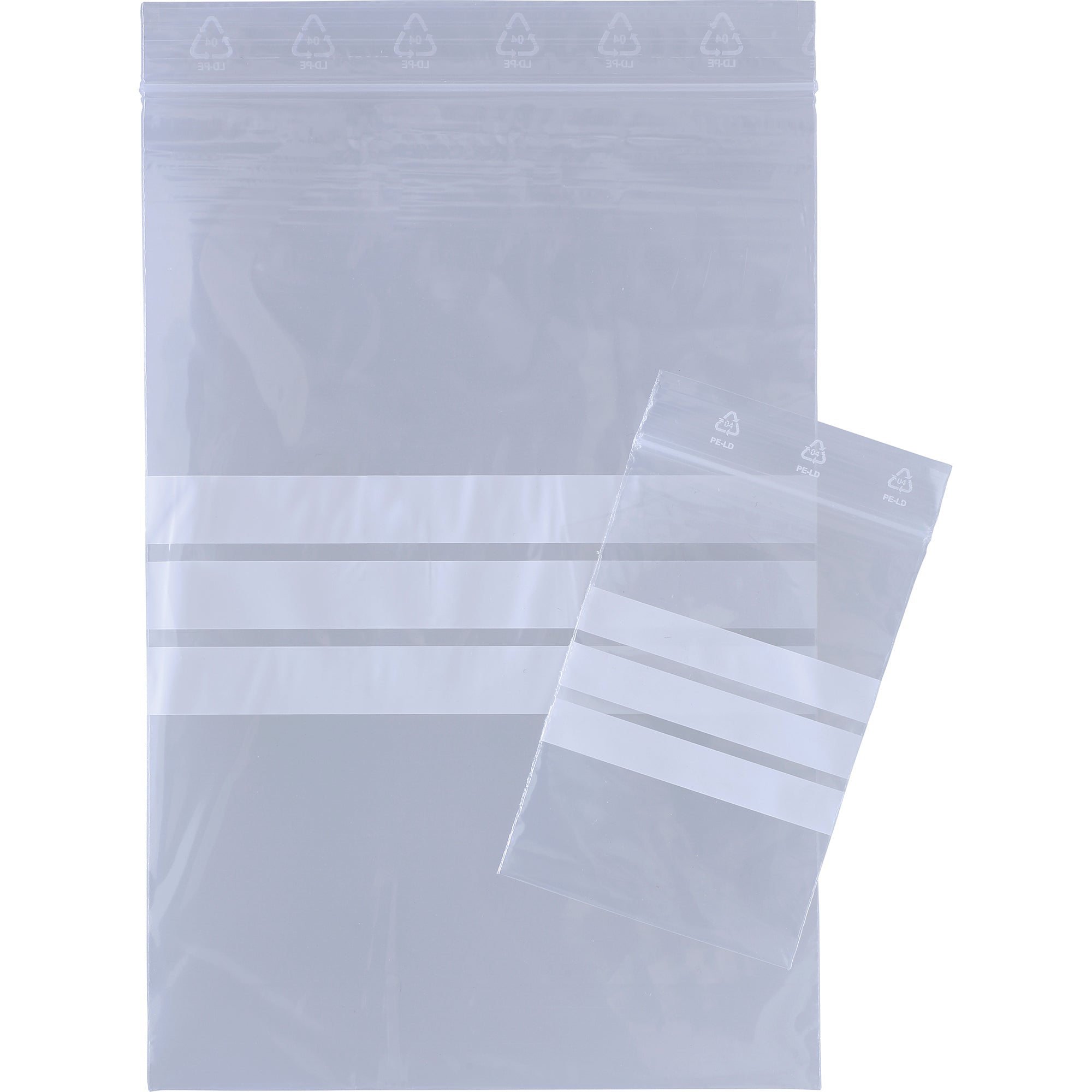 Druckverschluss-Beutel 100x150mm 0,05mm 100 St.