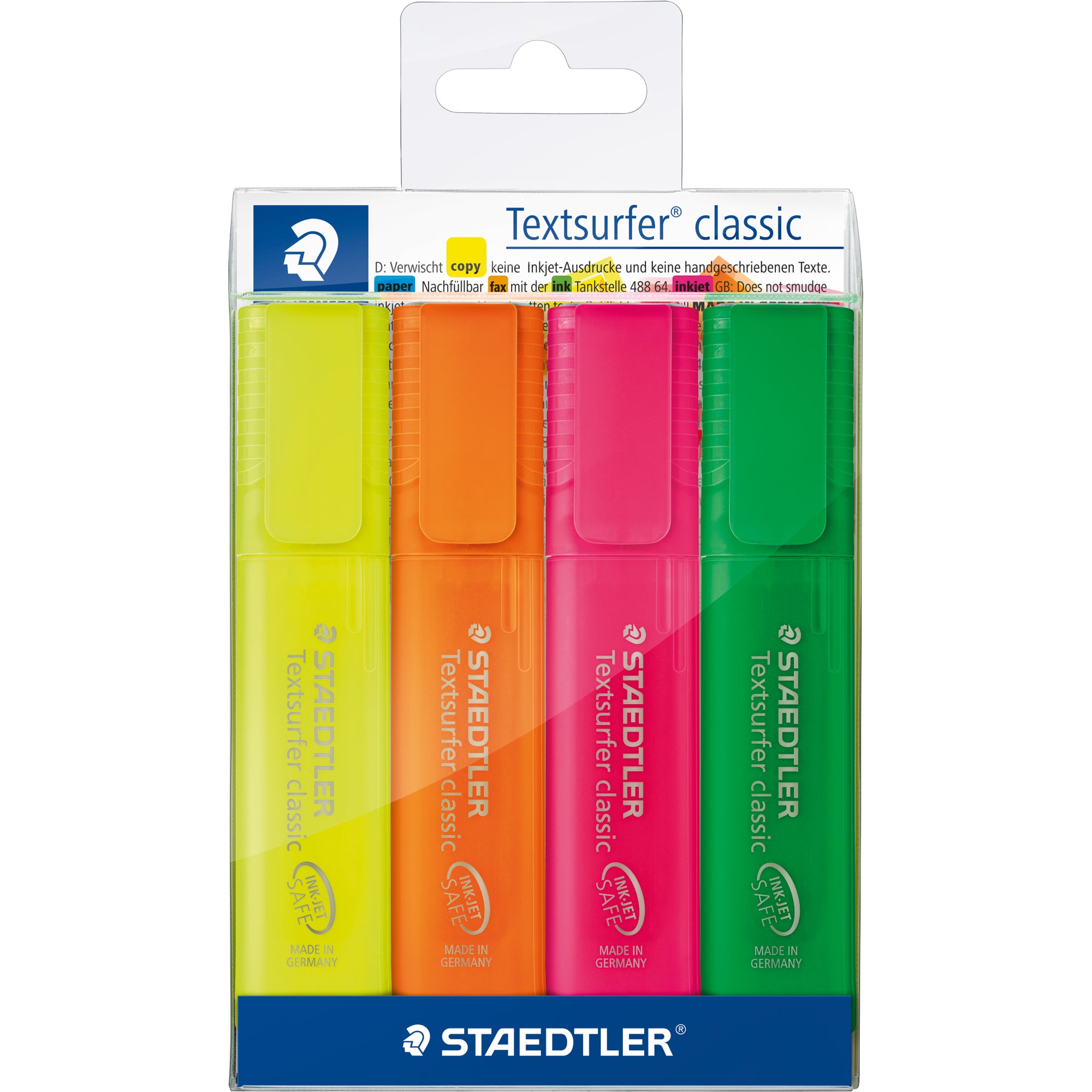 Staedtler Textmarker Textsurfer® classic rainbow colours 364
