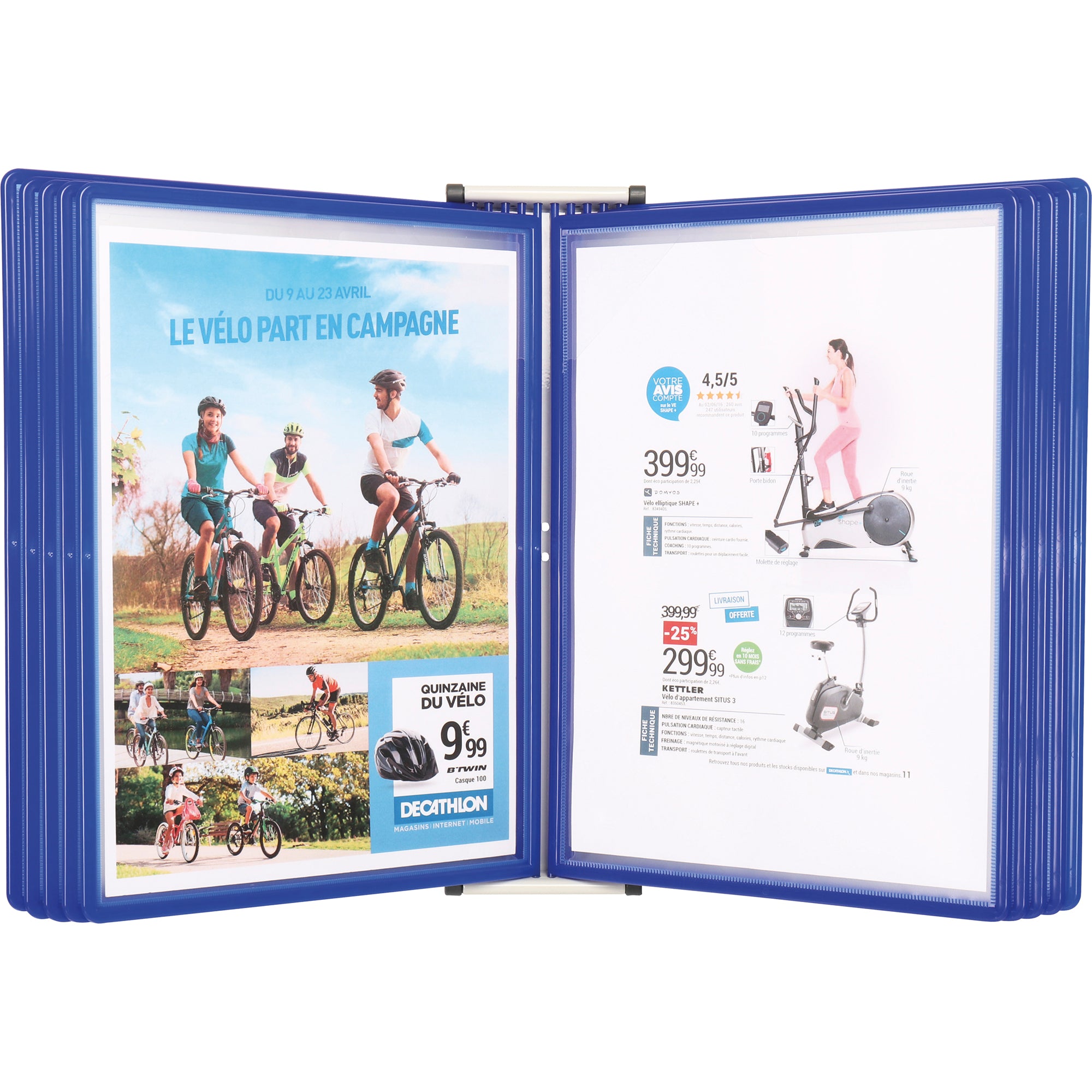 Djois Sichttafelwandhalter Easy Load, DIN A4