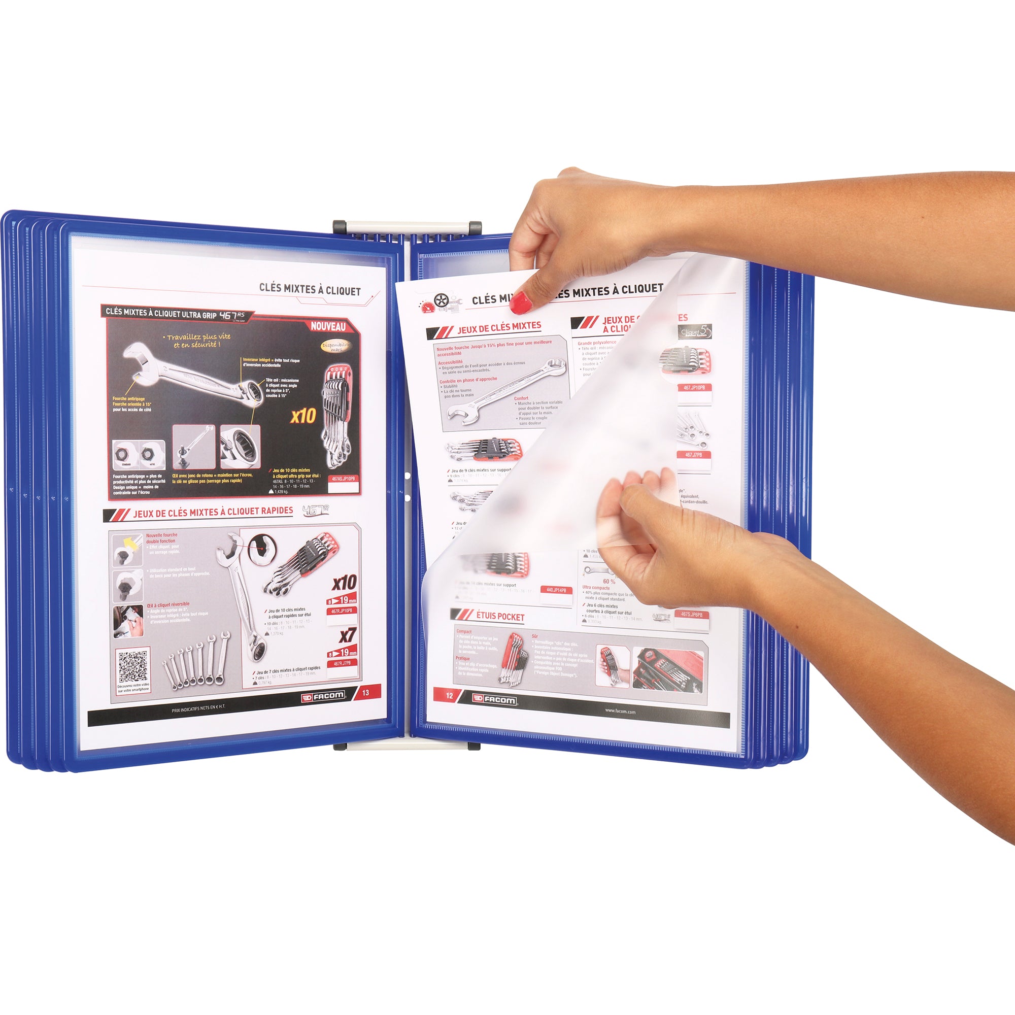 Djois Sichttafelwandhalter Easy Load, DIN A4