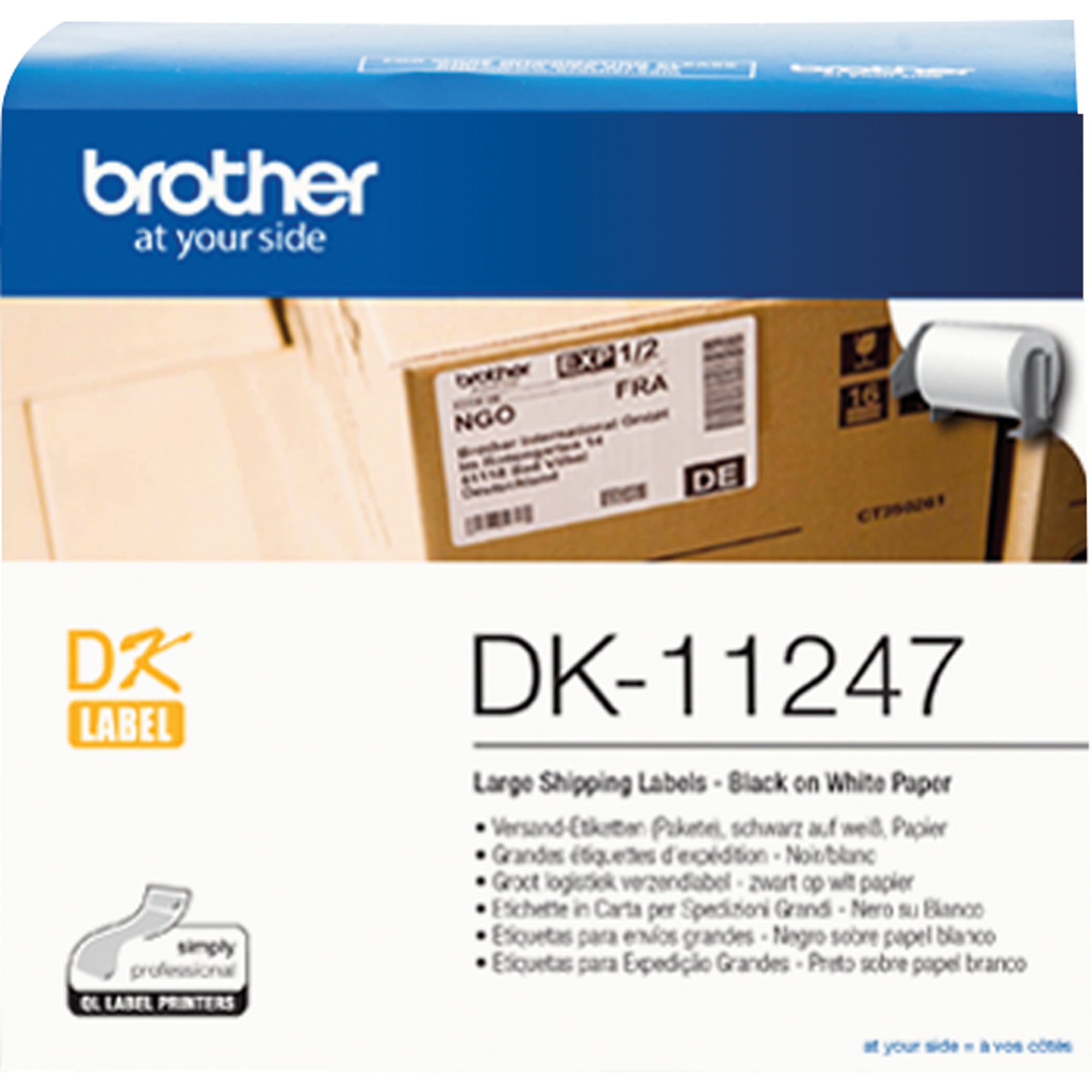 Brother Versandetikett