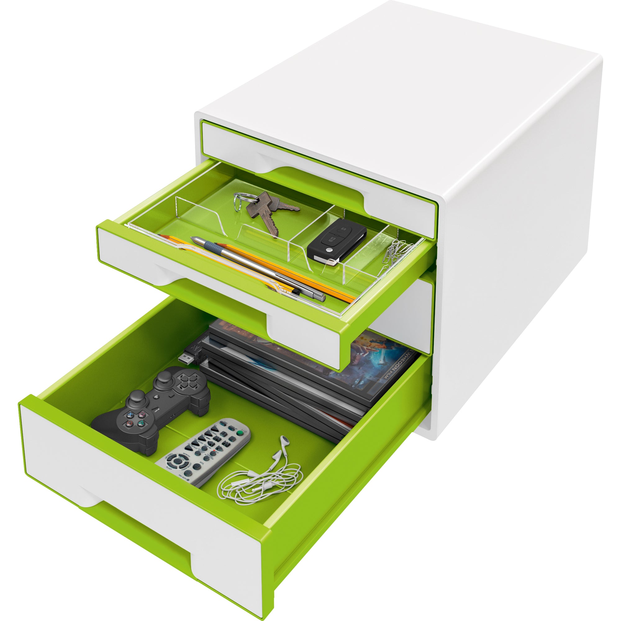 Leitz Schubladenbox WOW CUBE, DIN A4
