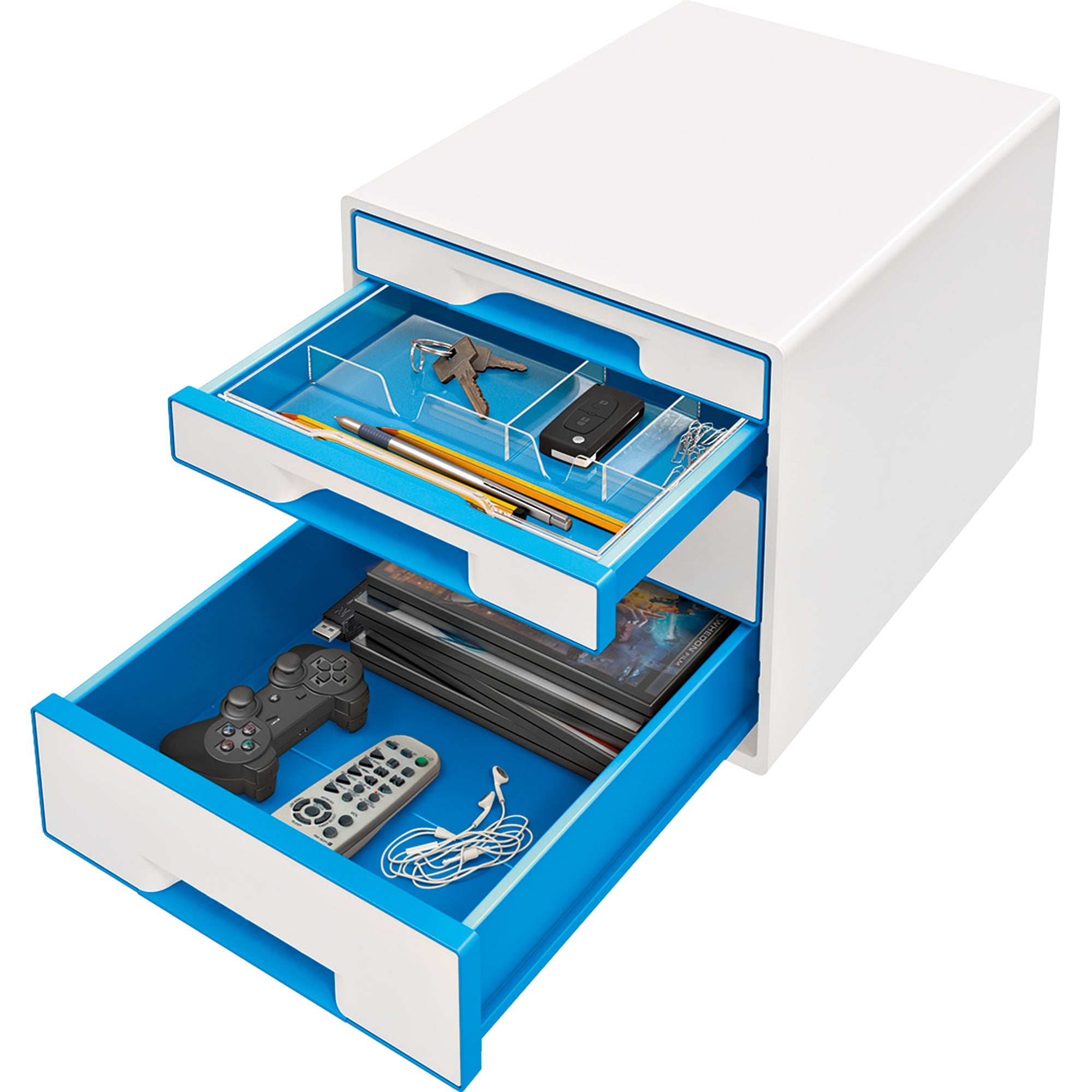 Leitz Schubladenbox WOW CUBE, DIN A4