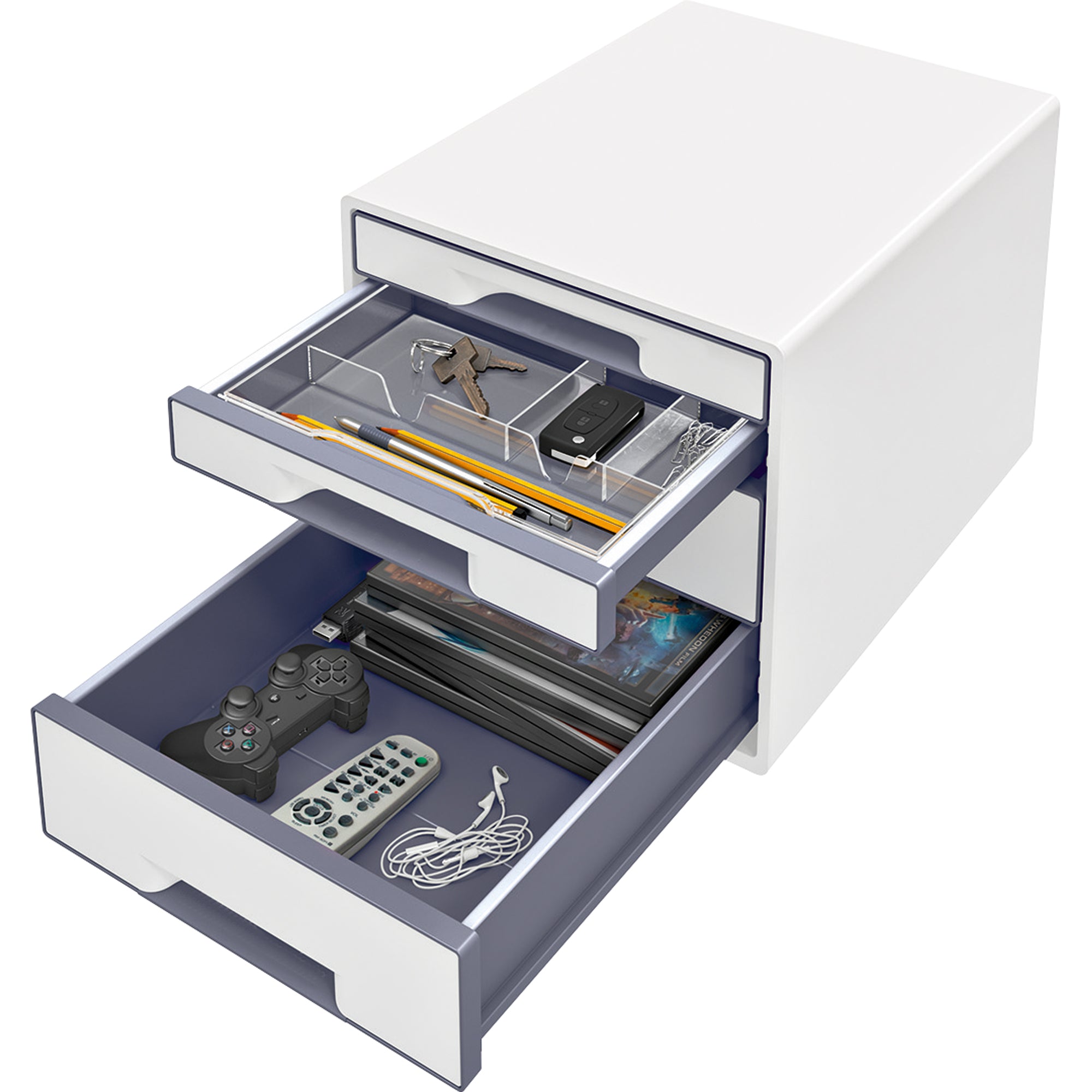 Leitz Schubladenbox WOW CUBE, DIN A4