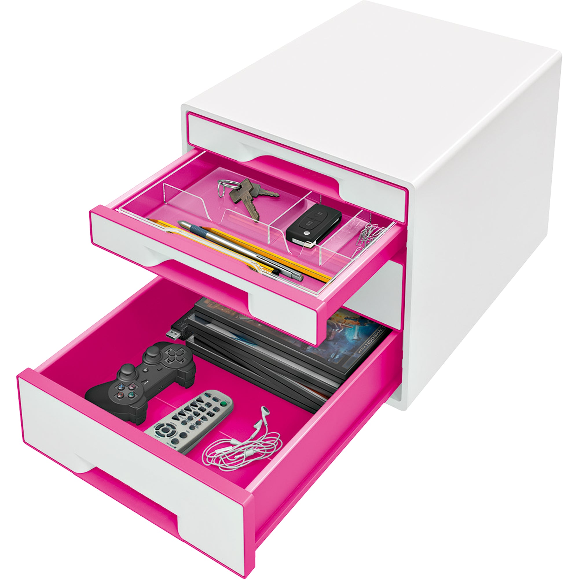 Leitz Schubladenbox WOW CUBE, DIN A4