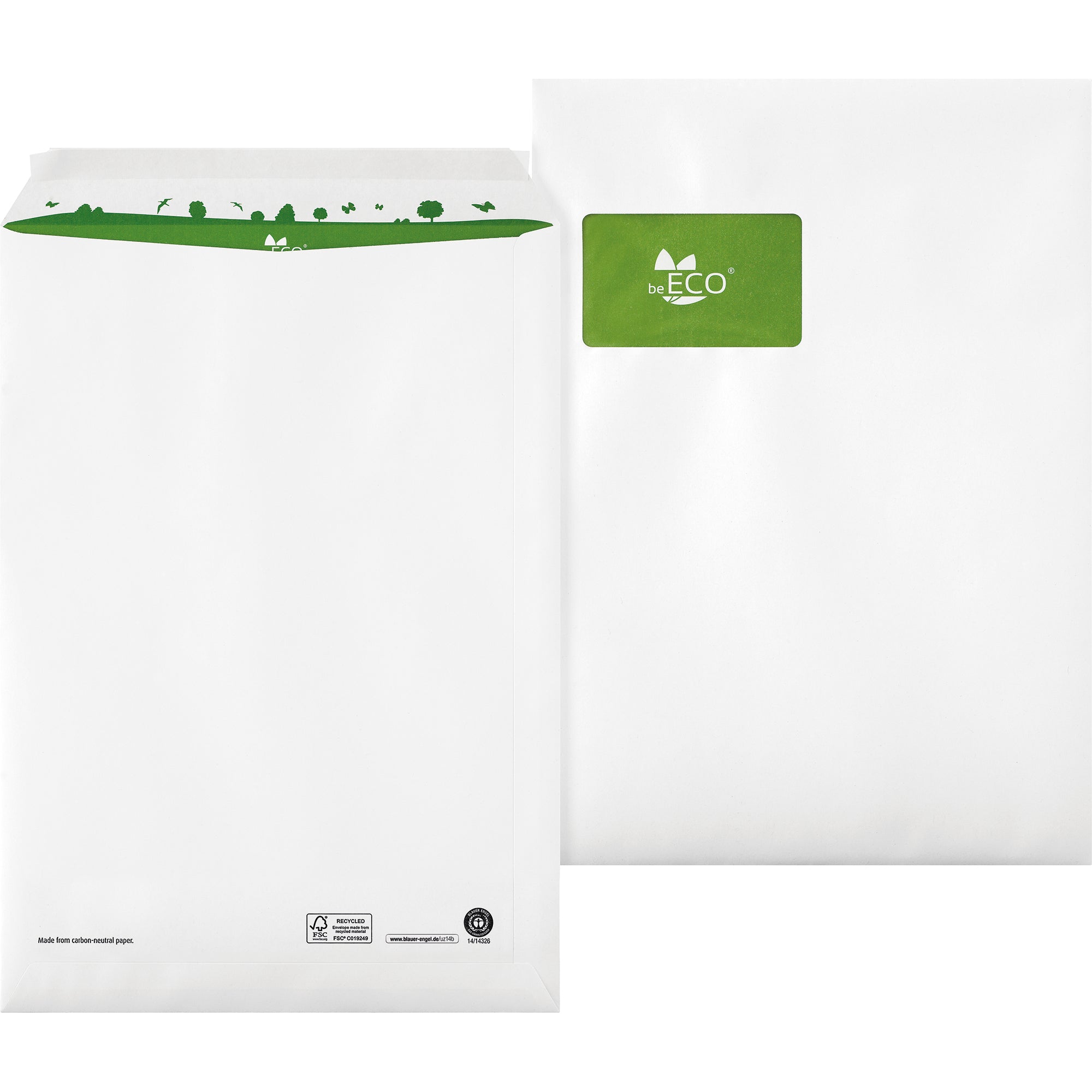 Tyvek Versandtasche, weiß, DIN C4