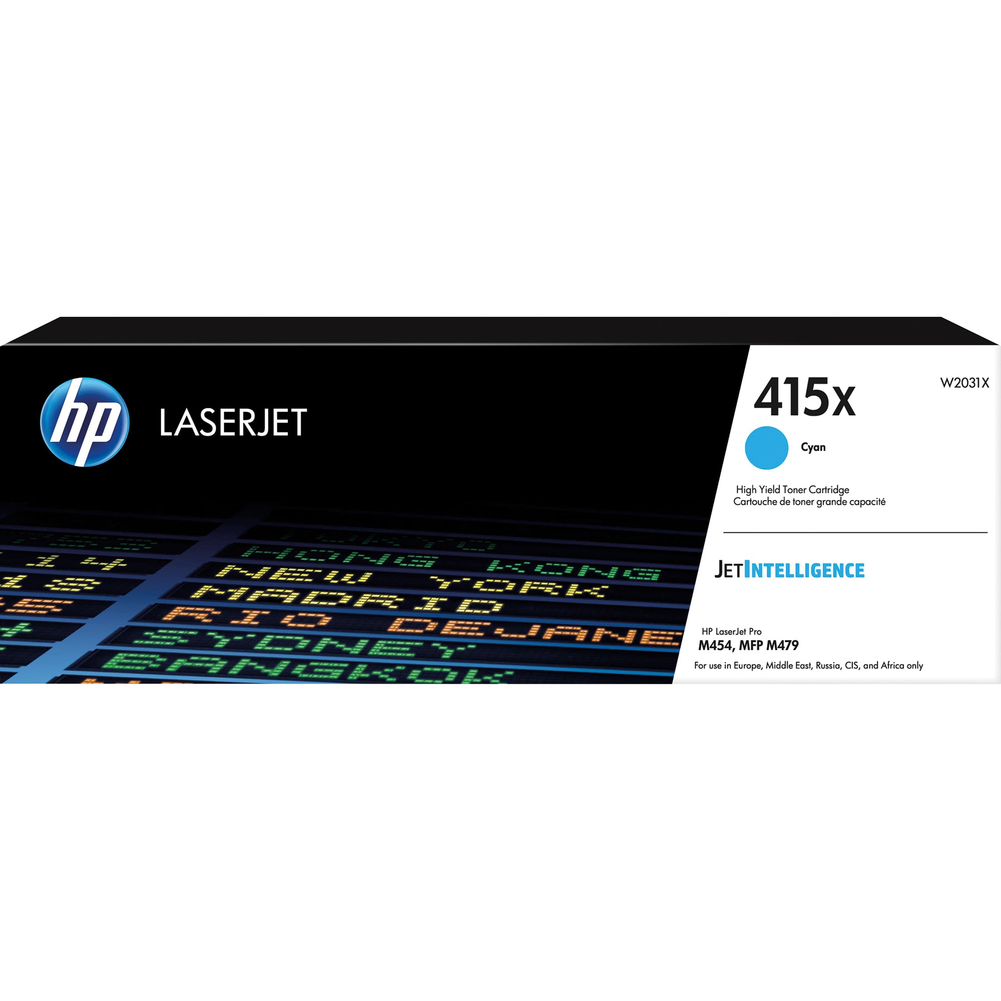 HP Toner, cyan