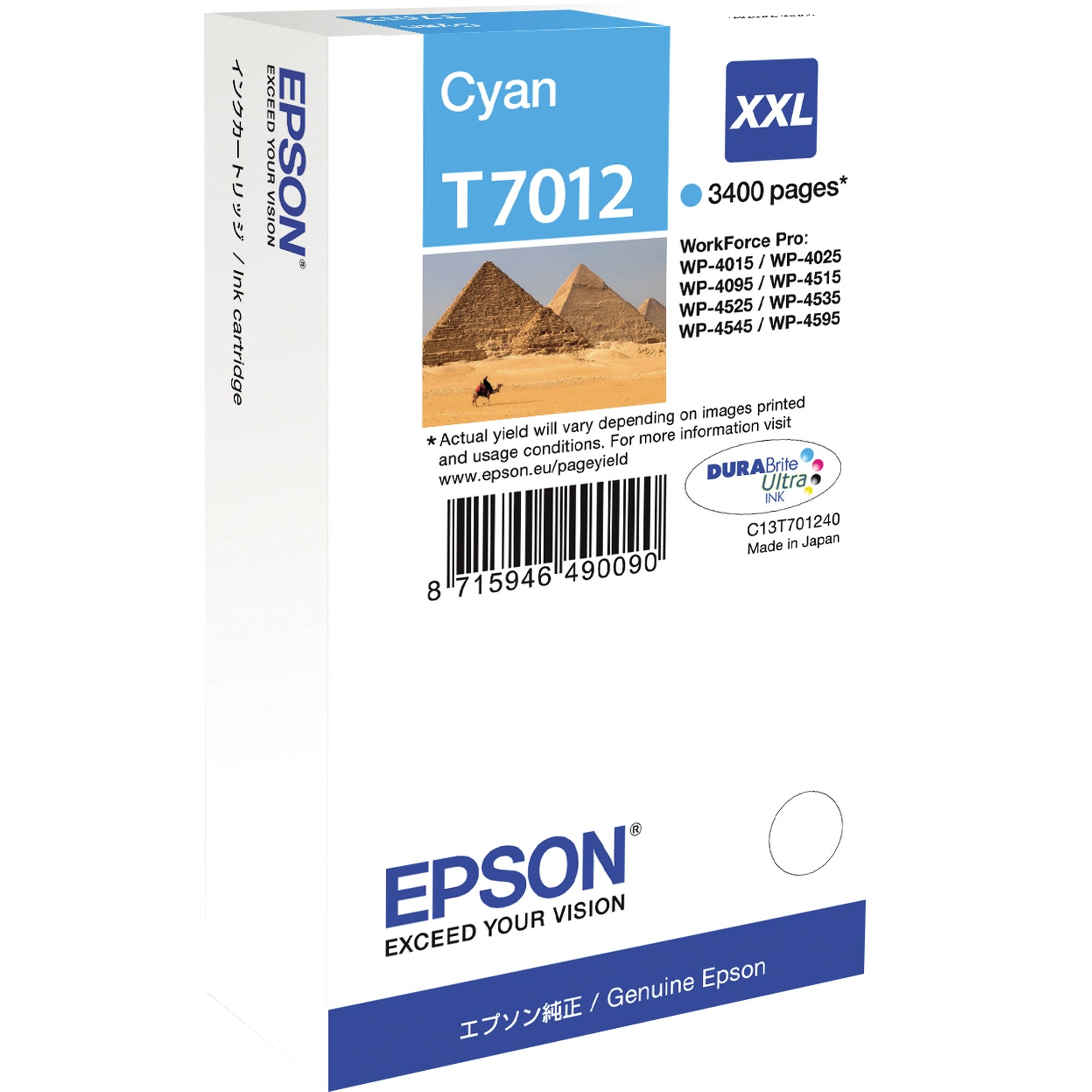 Epson Tintenpatrone, cyan
