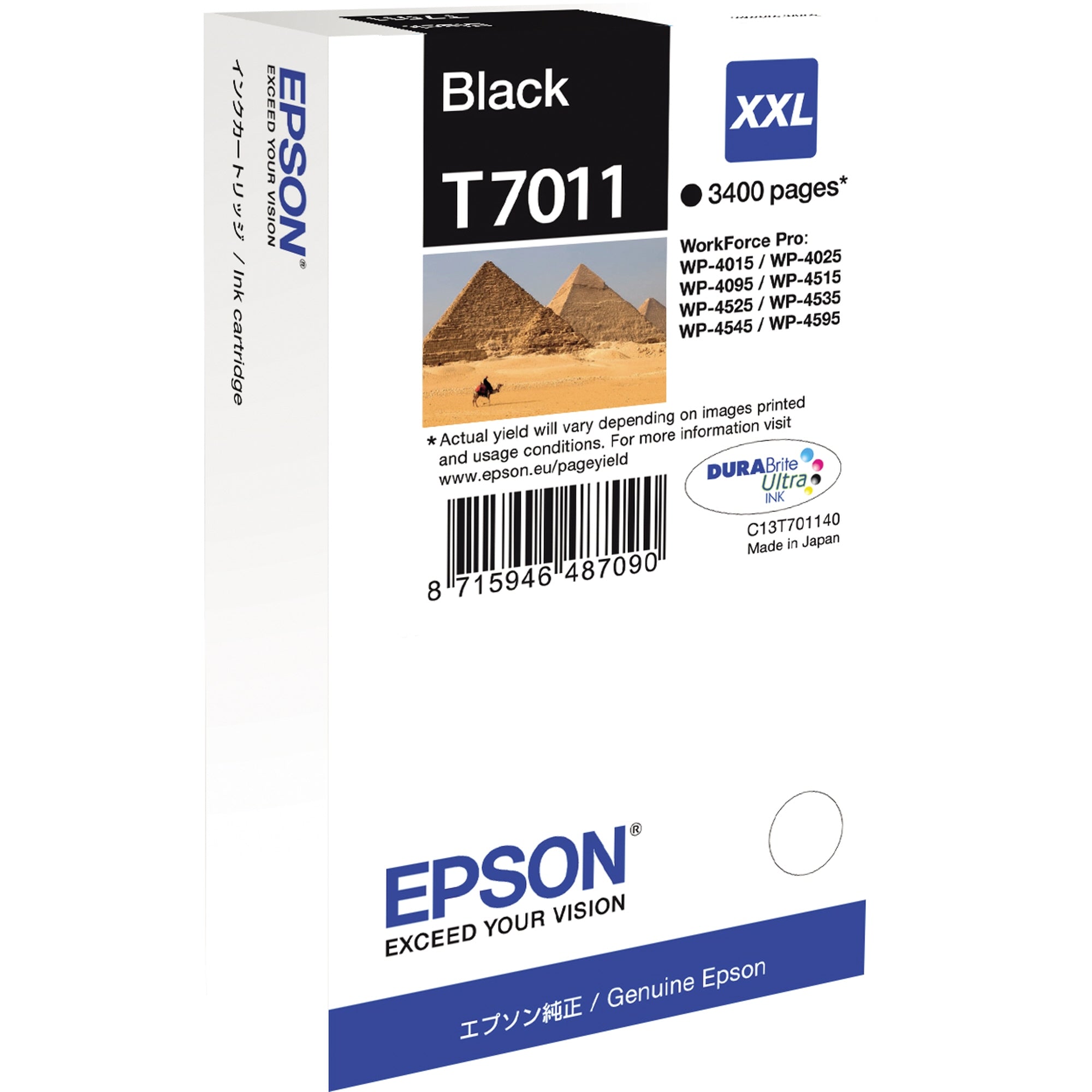 Epson Tintenpatrone, schwarz