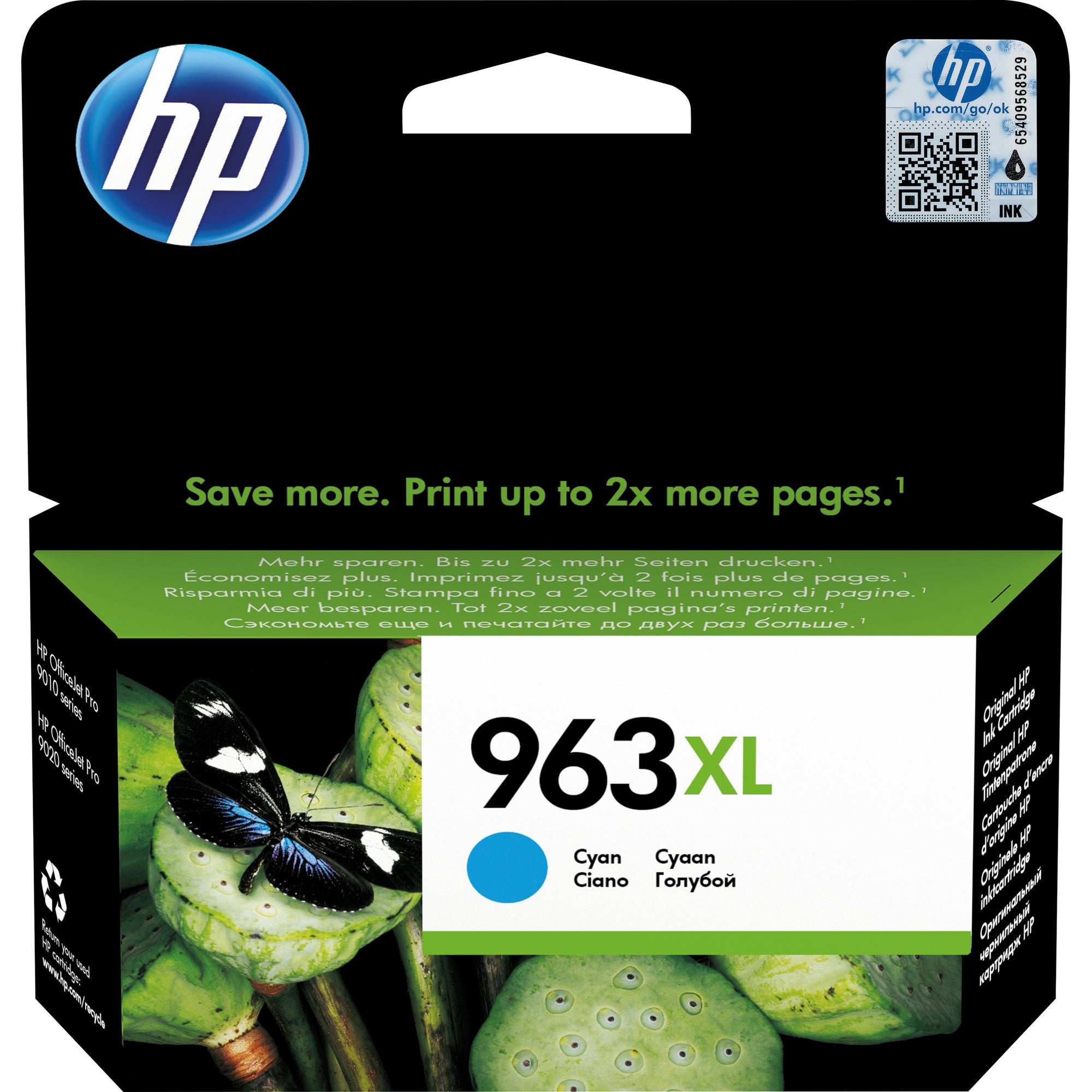 HP Tintenpatrone 728 300ml cyan