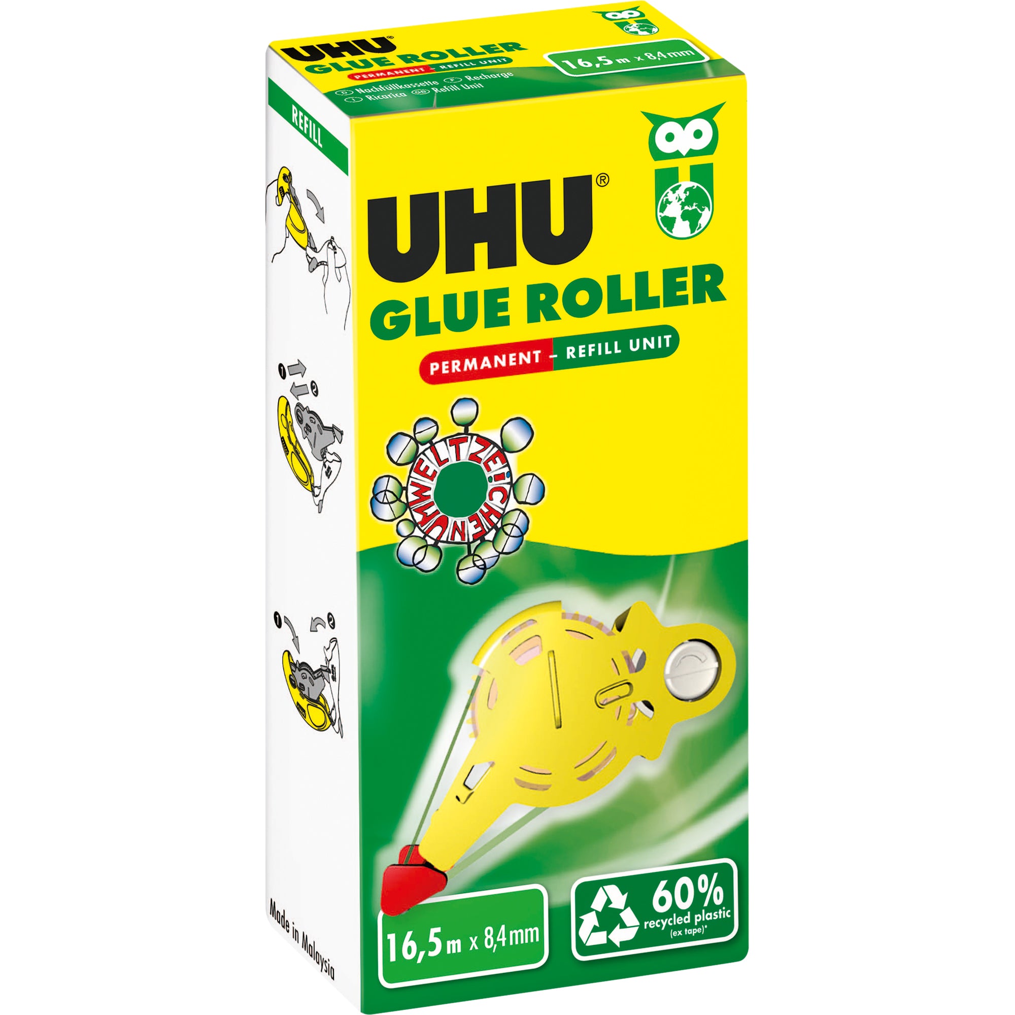 Uhu Nachfüllkassette GLUE PERMANENT REFILL UNIT