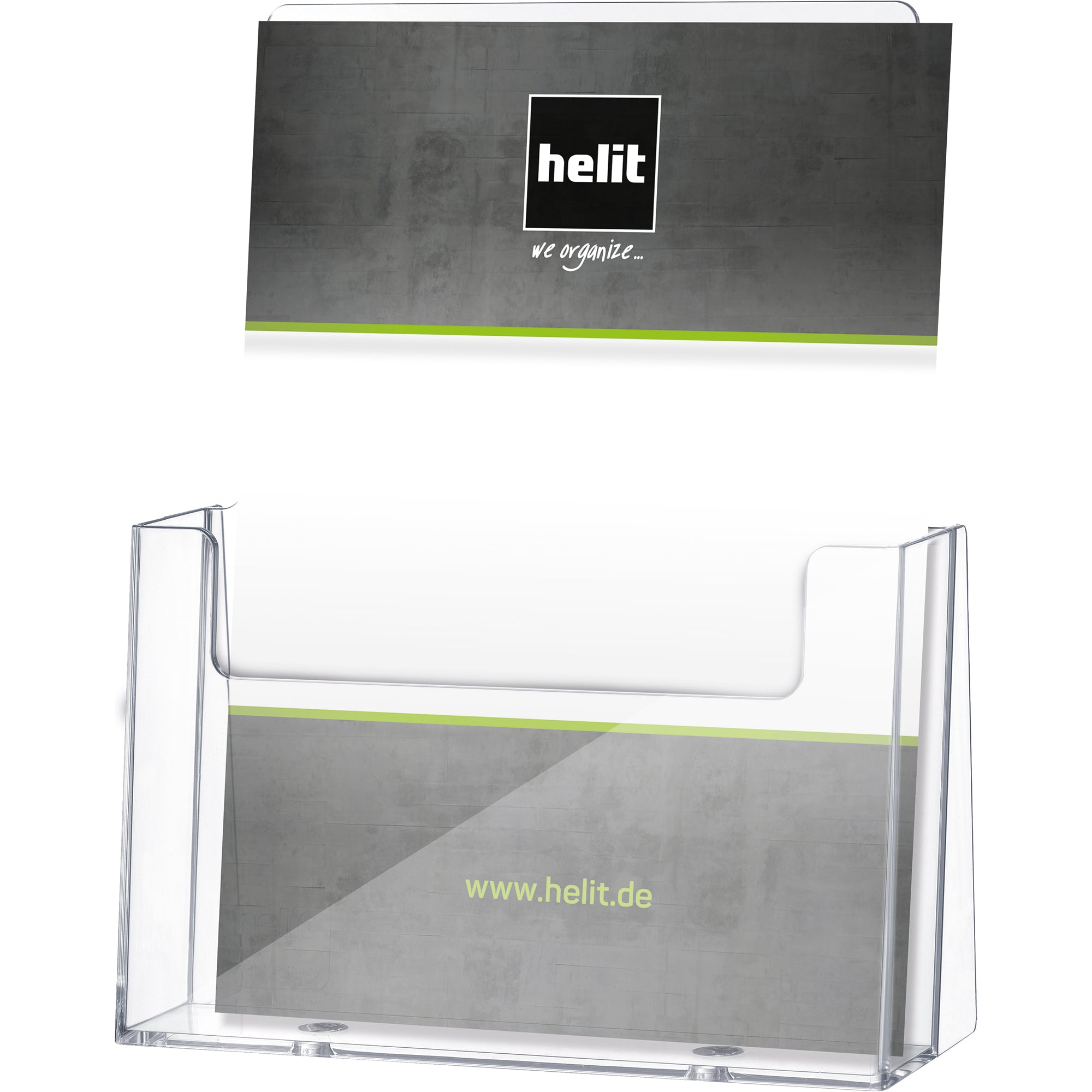 helit Prospekthalter the helpdesk, DIN A5