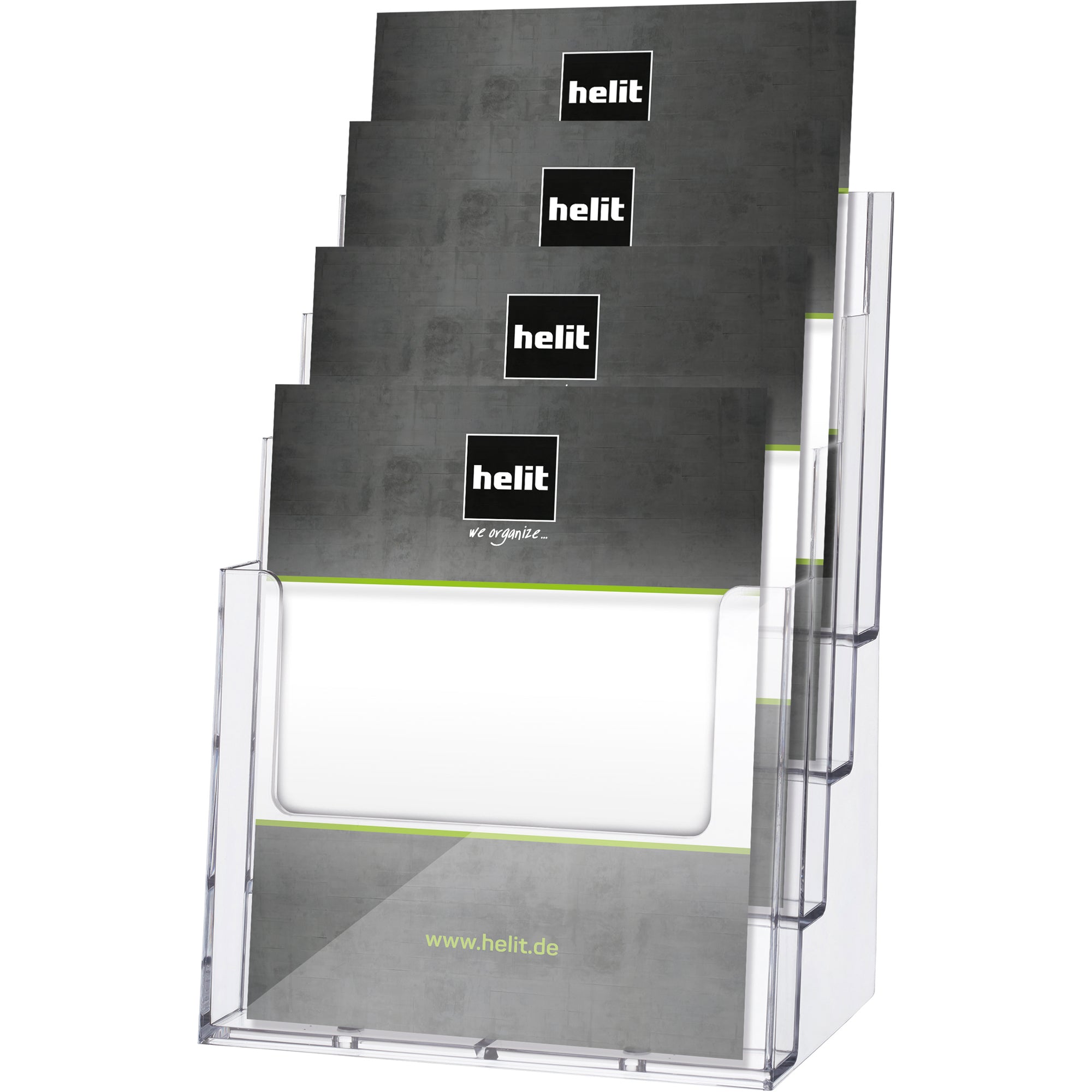 helit Prospekthalter the helpdesk, DIN A4