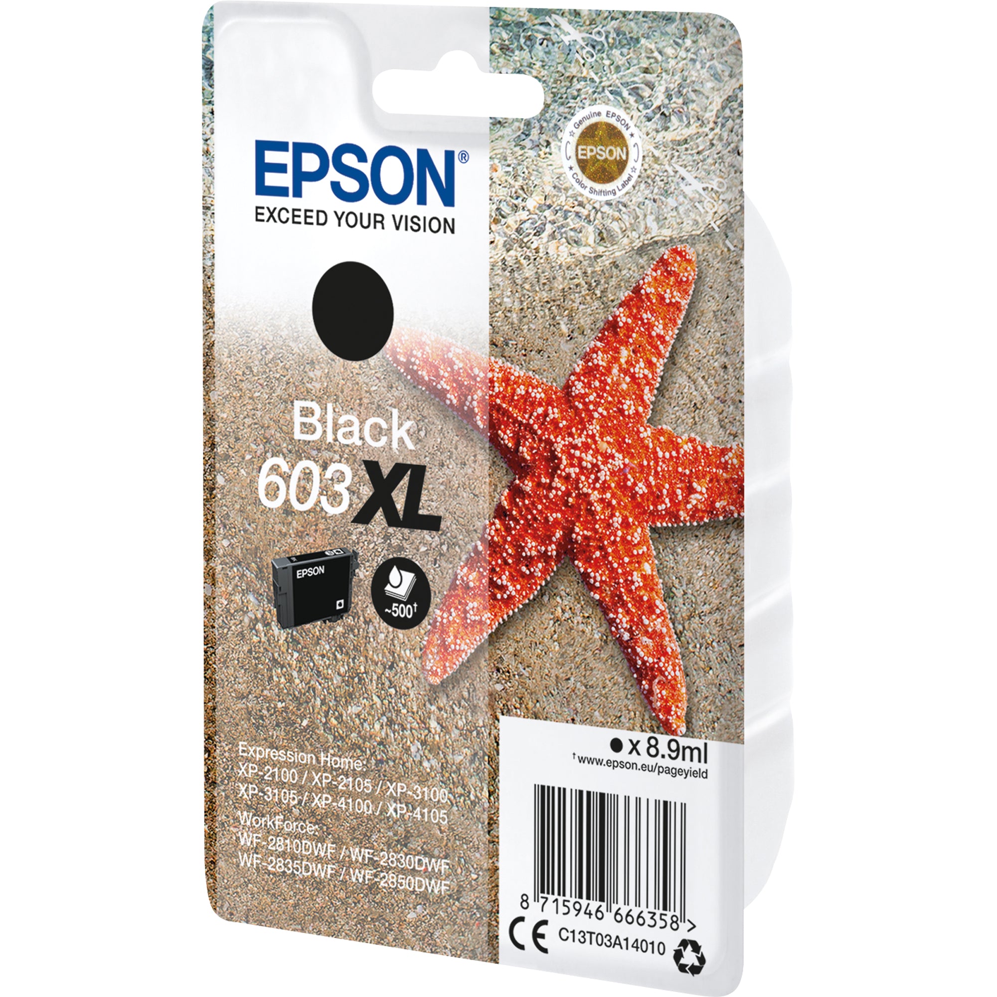 Epson Tintenpatrone, schwarz
