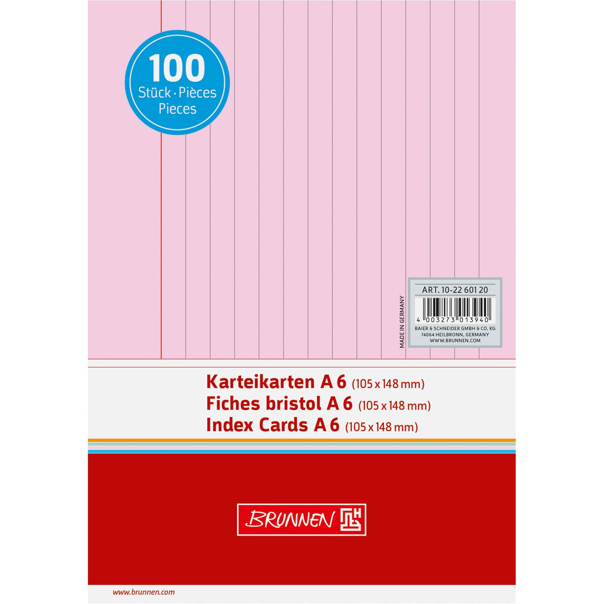 Brunnen Karteikarte