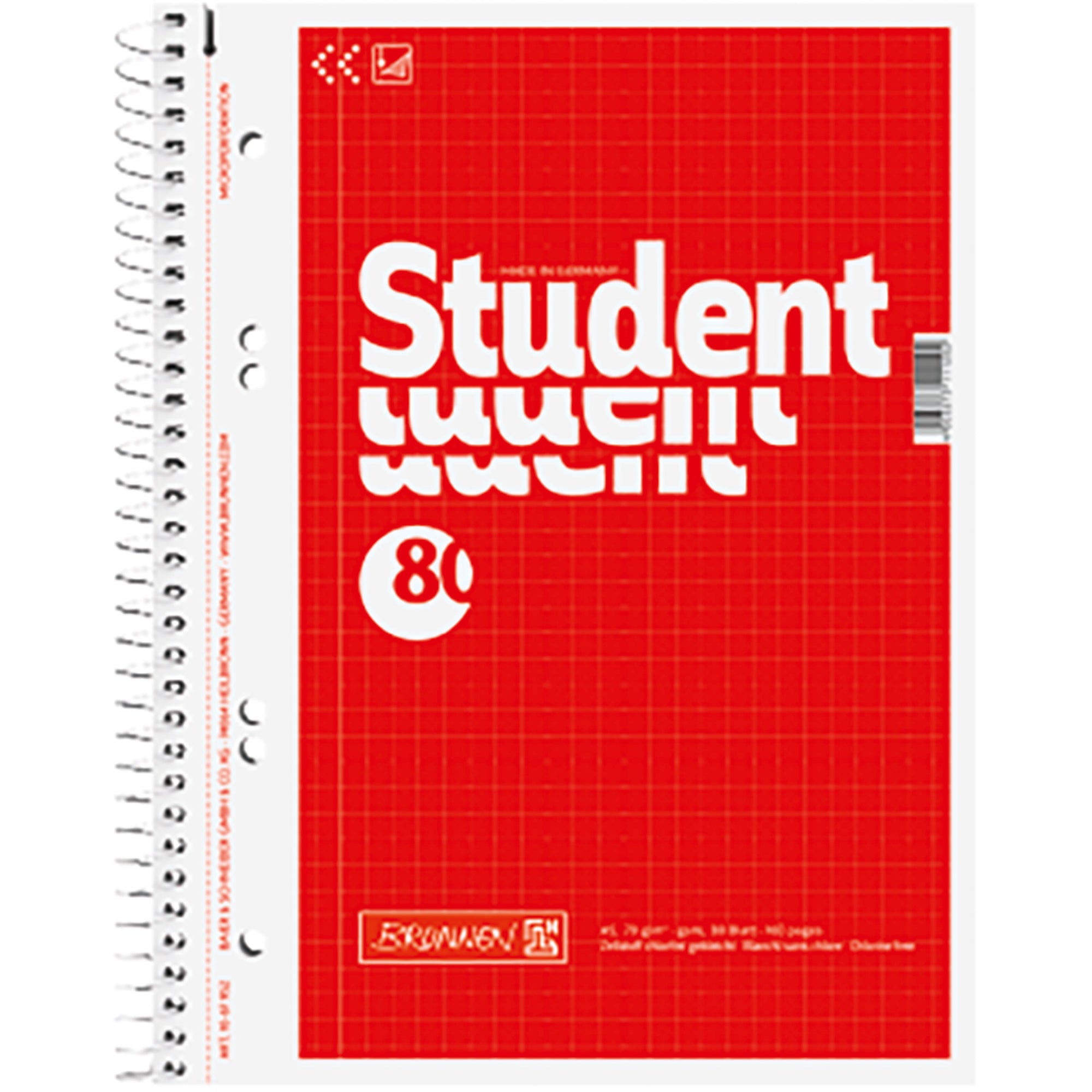 Brunnen Collegeblock Student, DIN A5