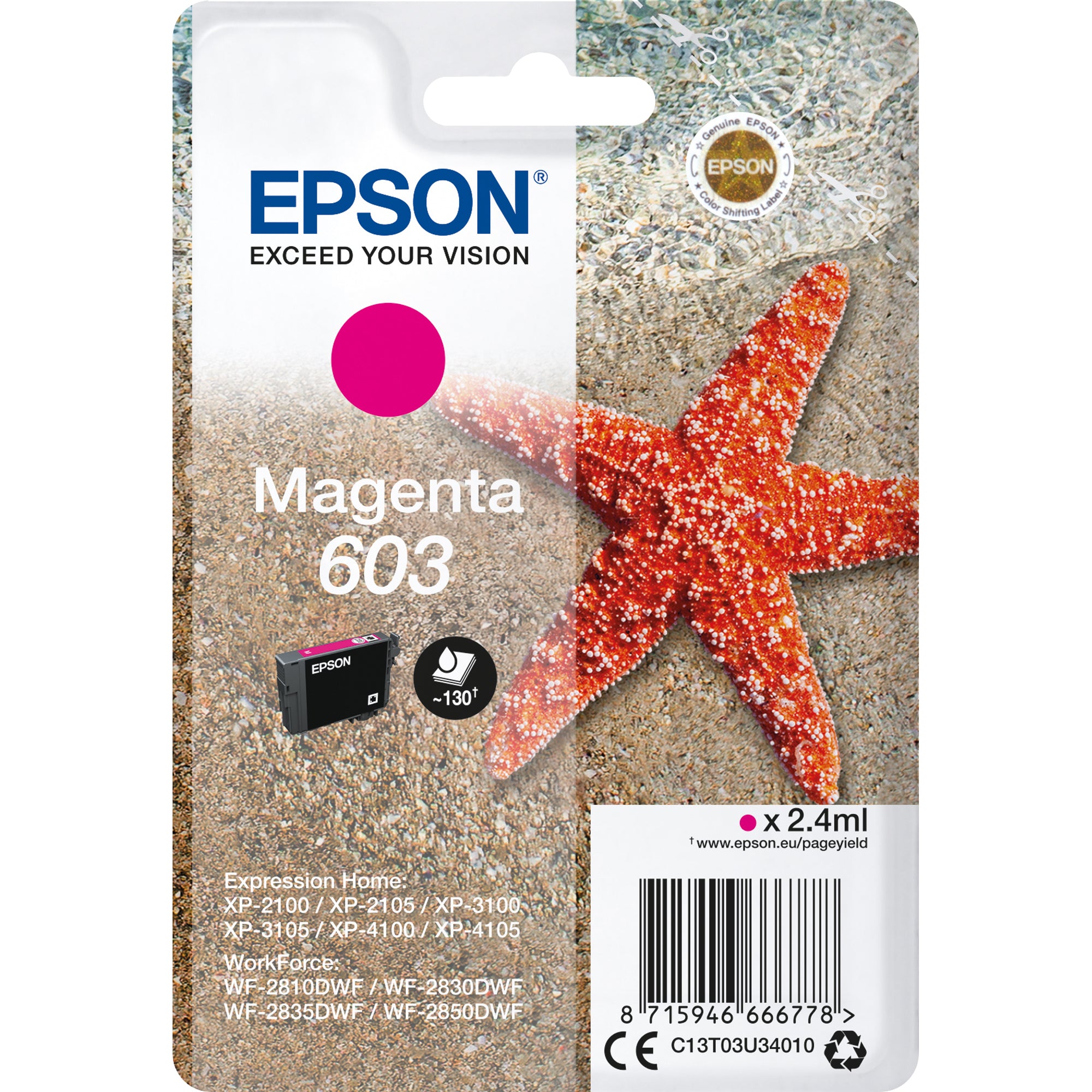 Epson Tintenpatrone, magenta