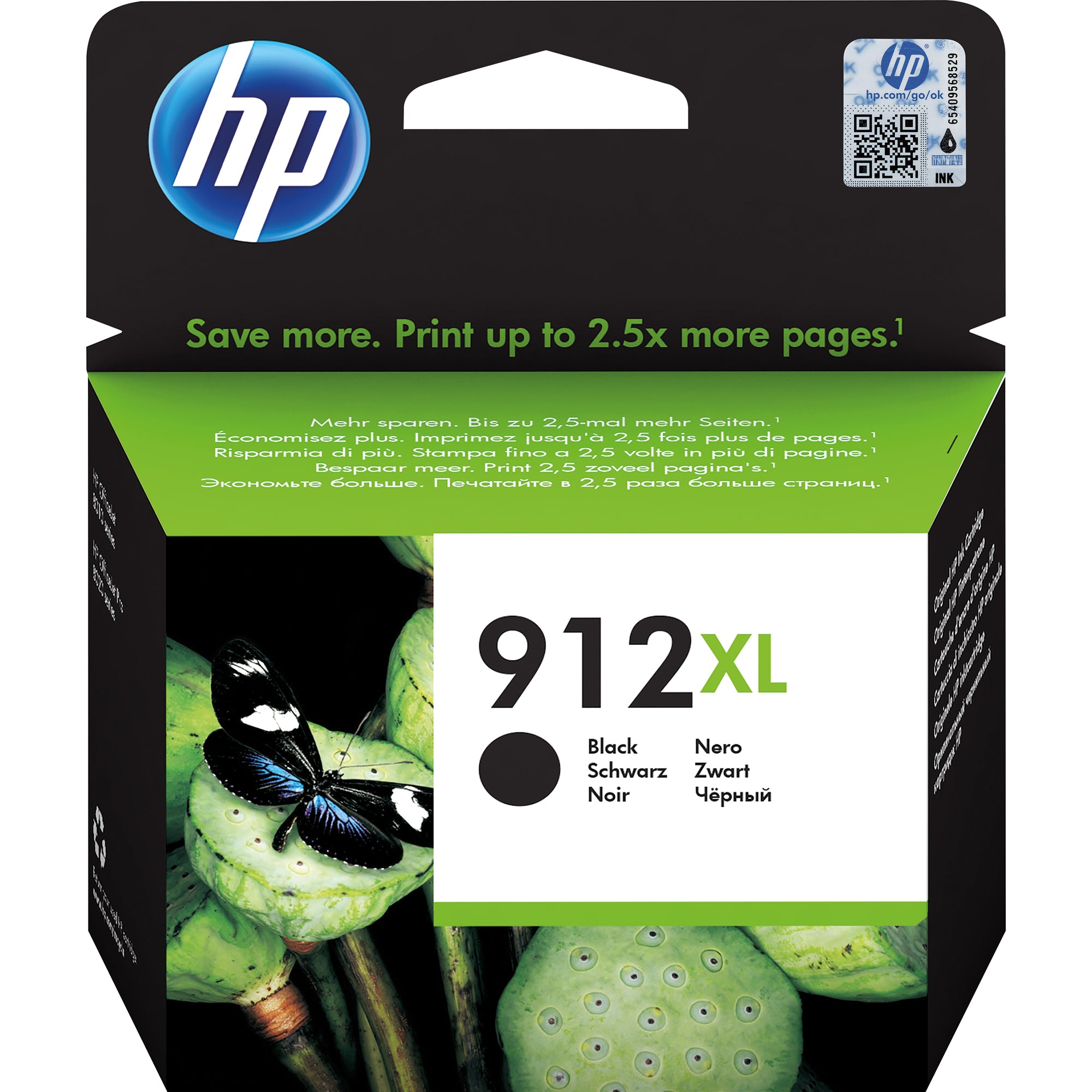 HP Tintenpatrone, schwarz