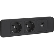 Netbox Einbau-Steckdosenleiste