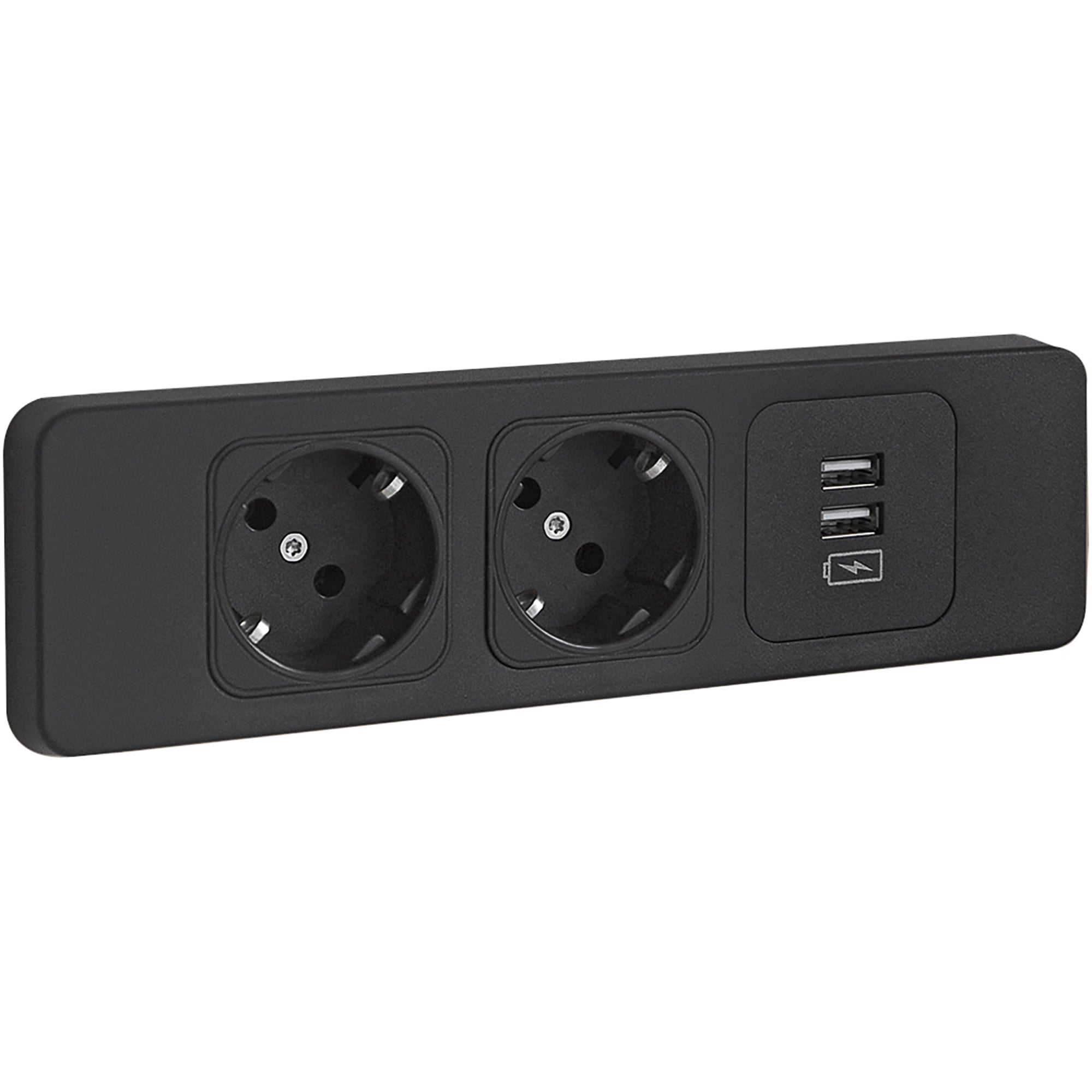Netbox Einbau-Steckdosenleiste