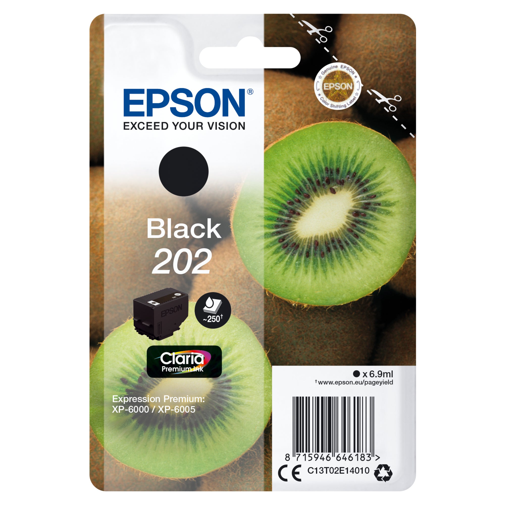 Epson Tintenpatrone, schwarz