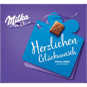 Milka Pralinen Herzlichen Glückwunsch