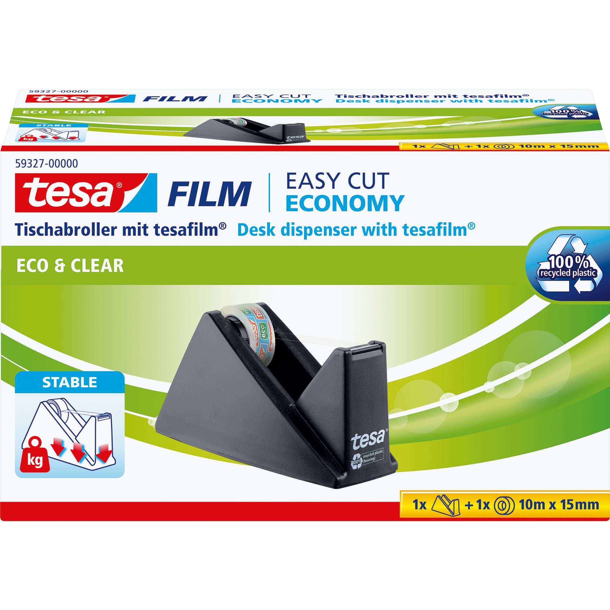 tesa Tischabroller Easy Cut® Economy Promo