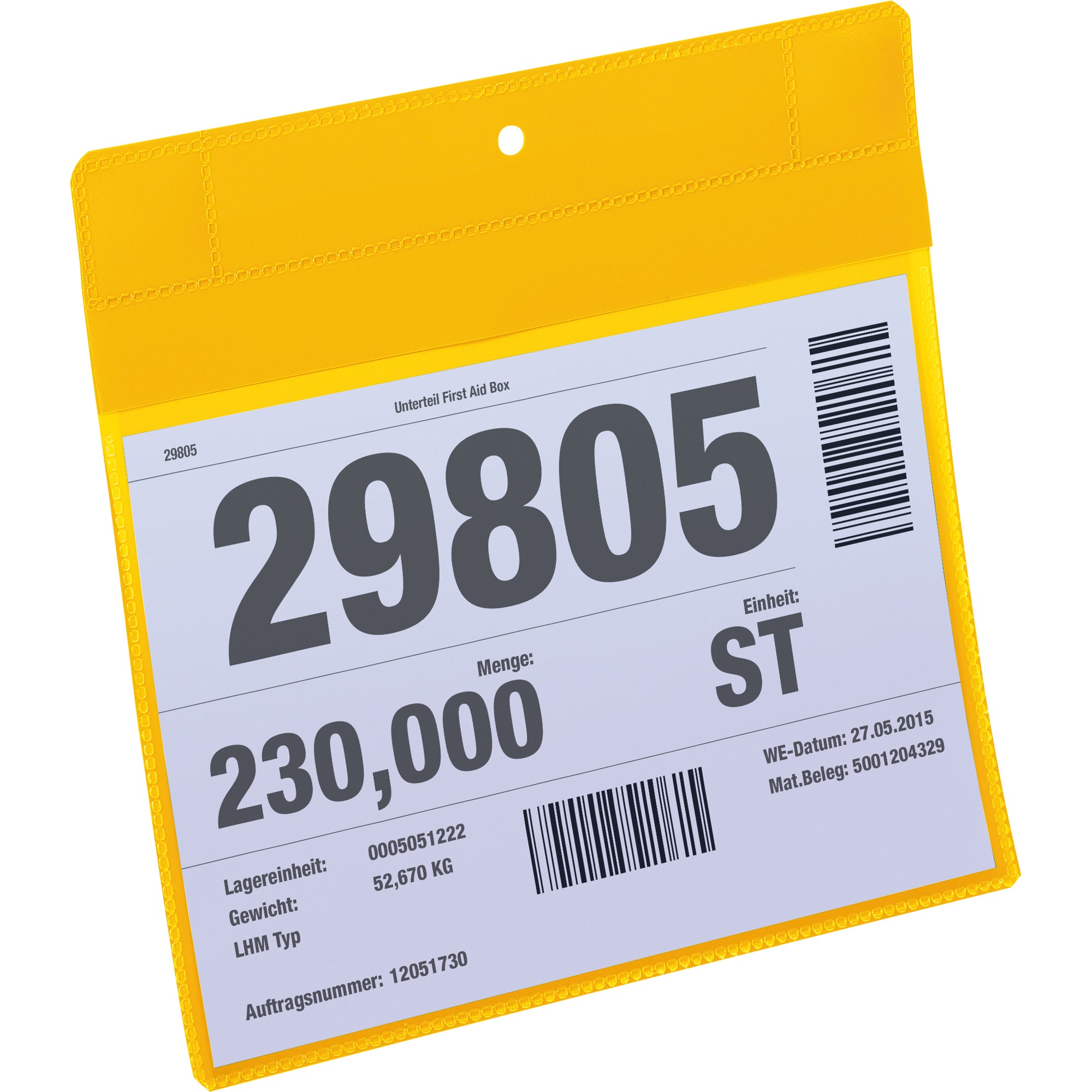 Durable Sichttasche Neodym, DIN A5 quer