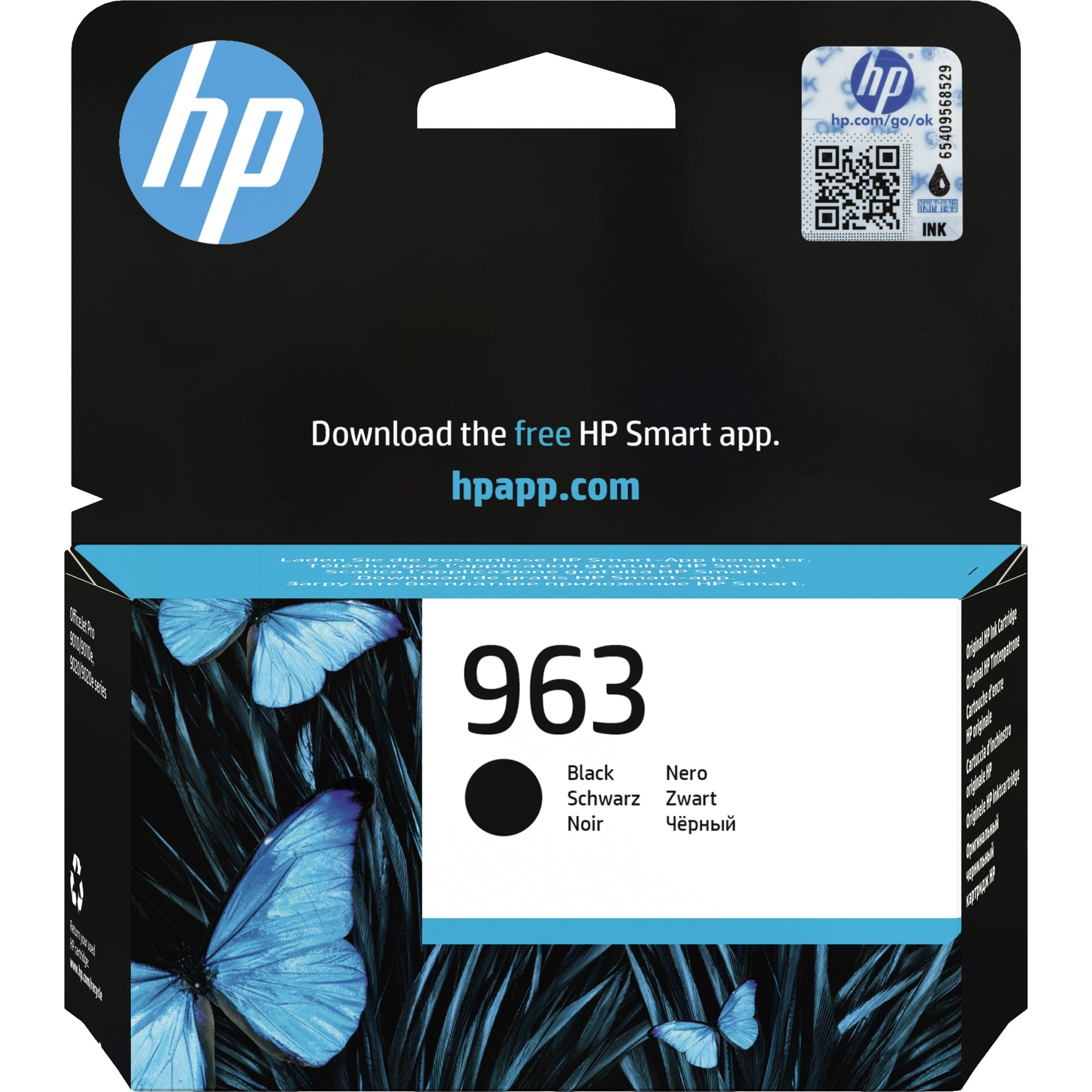 HP Tintenpatrone, schwarz