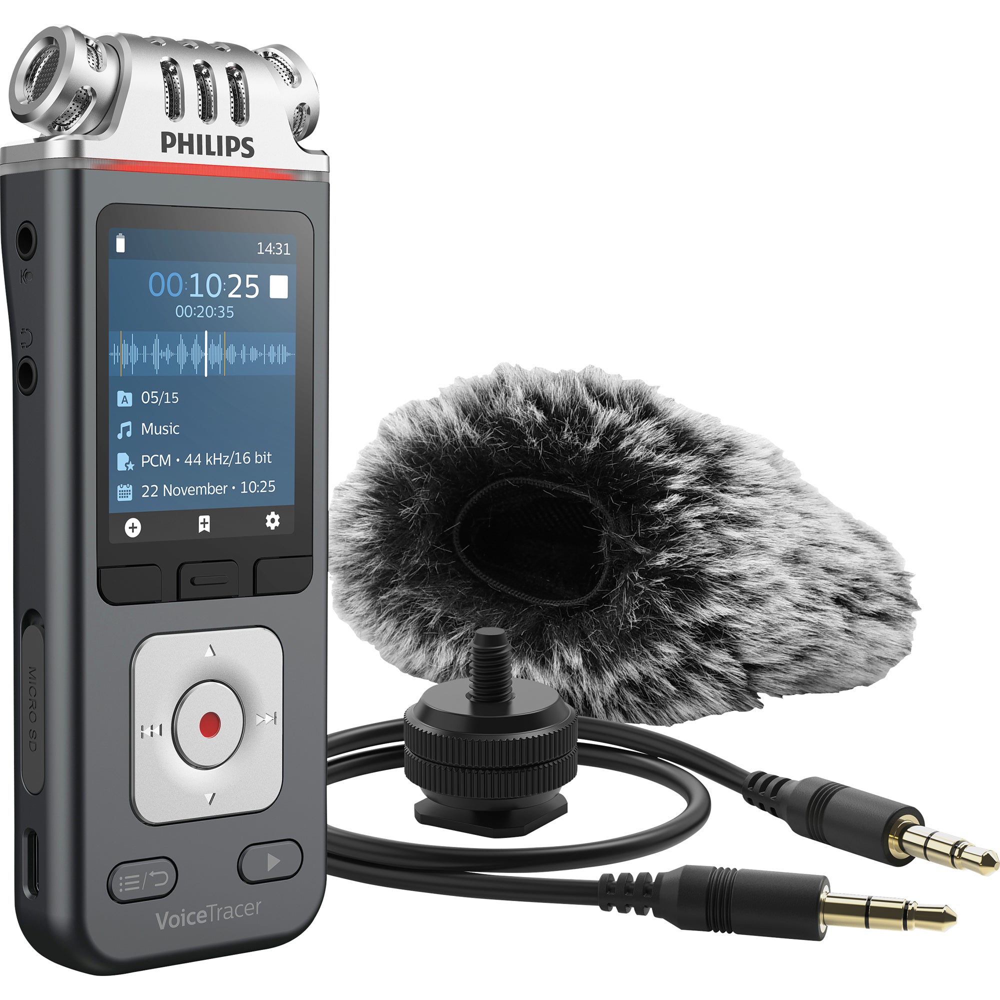 Philips Diktiergerät Digital VoiceTracer DVT7110