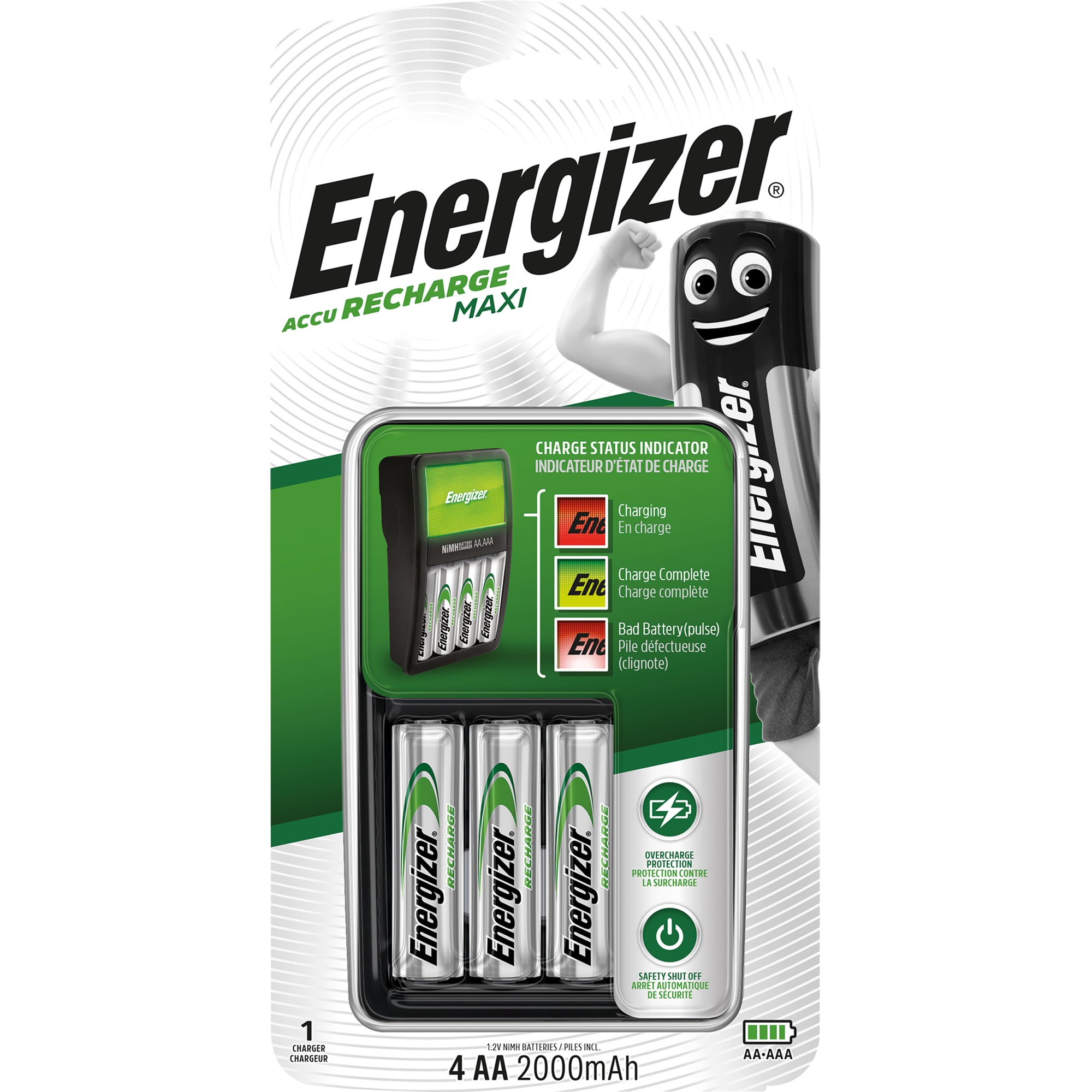 Energizer Akkuladegerät Maxi Charger