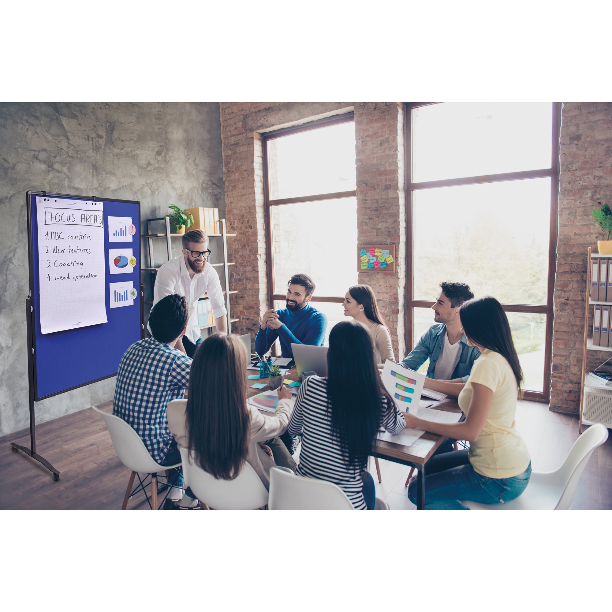 Legamaster Moderationstafel PREMIUM PLUS mobil