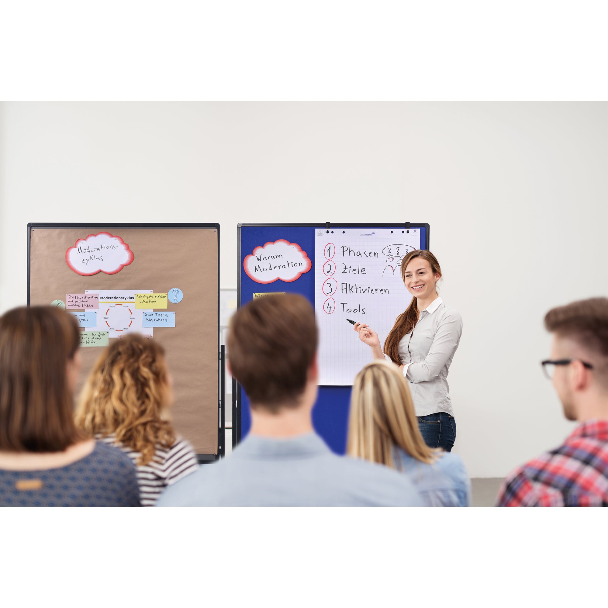 Legamaster Moderationstafel PREMIUM PLUS mobil