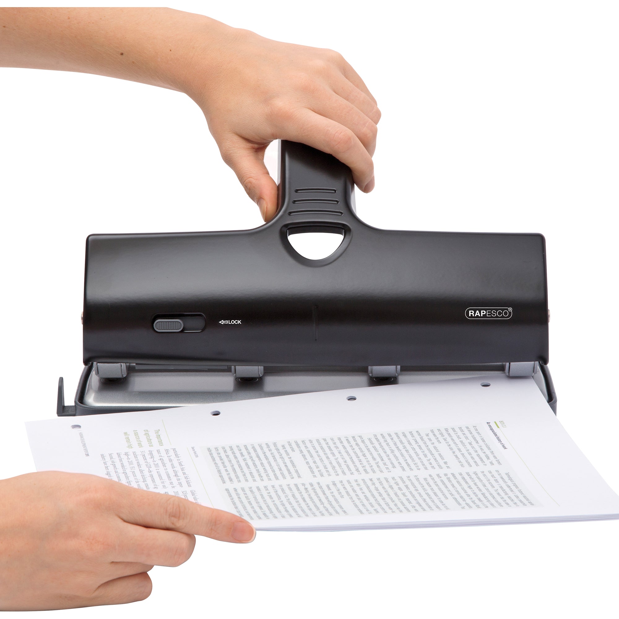 Rapesco Doppellocher ALU-40