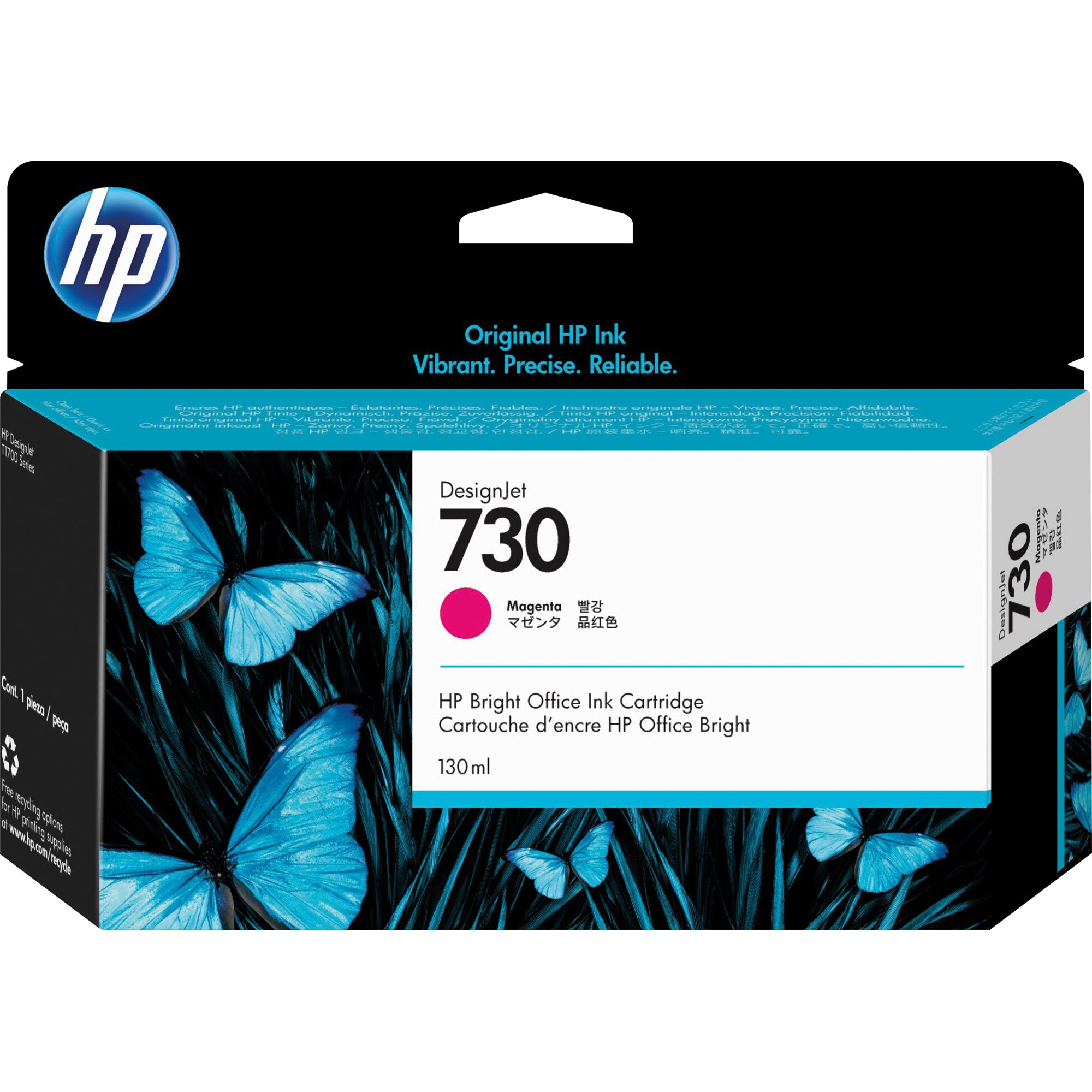 HP Tintenpatrone 730  130ml magenta