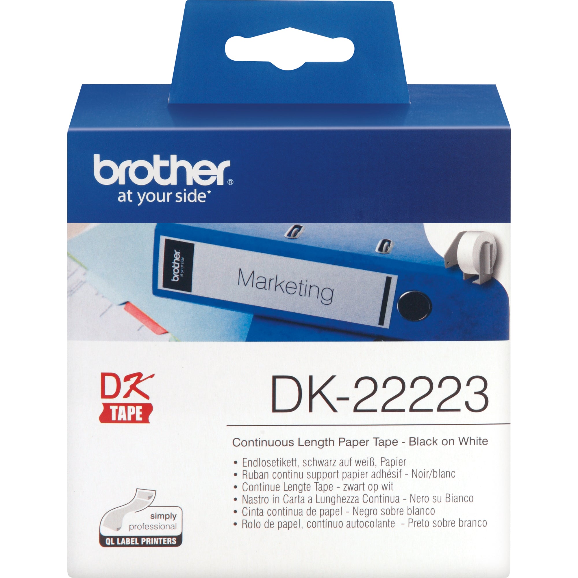 Brother Endlosetikett