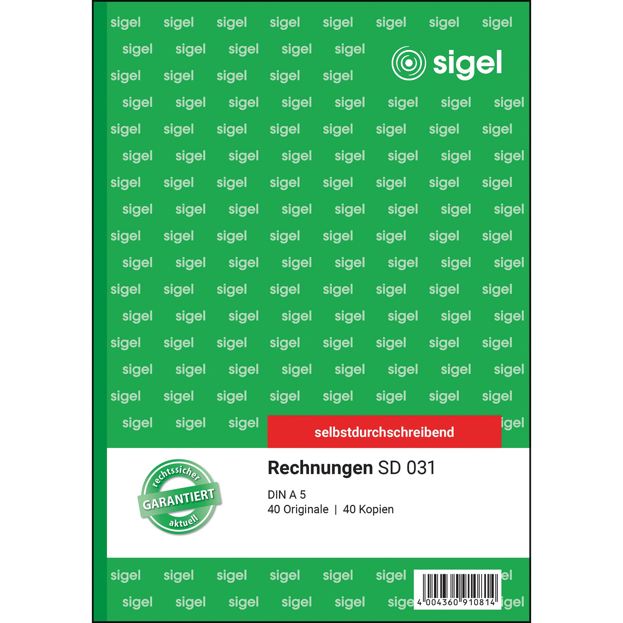 Sigel Rechnungsblock SD 031