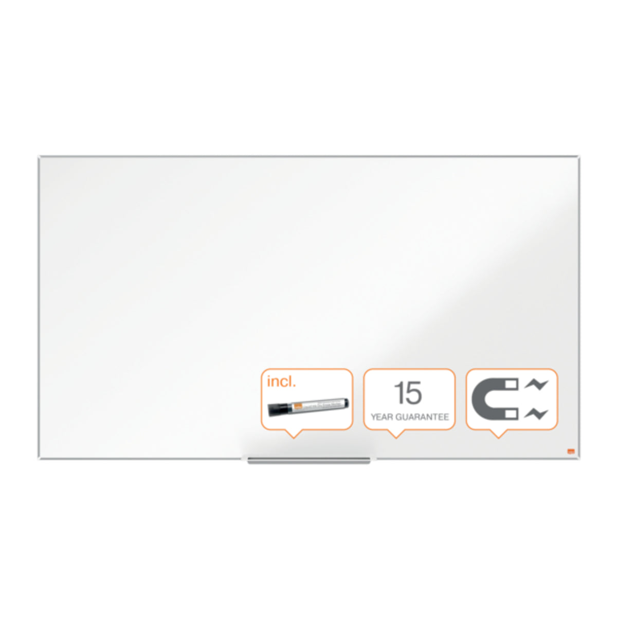 Nobo Whiteboard Impression Pro Stahl Widescreen