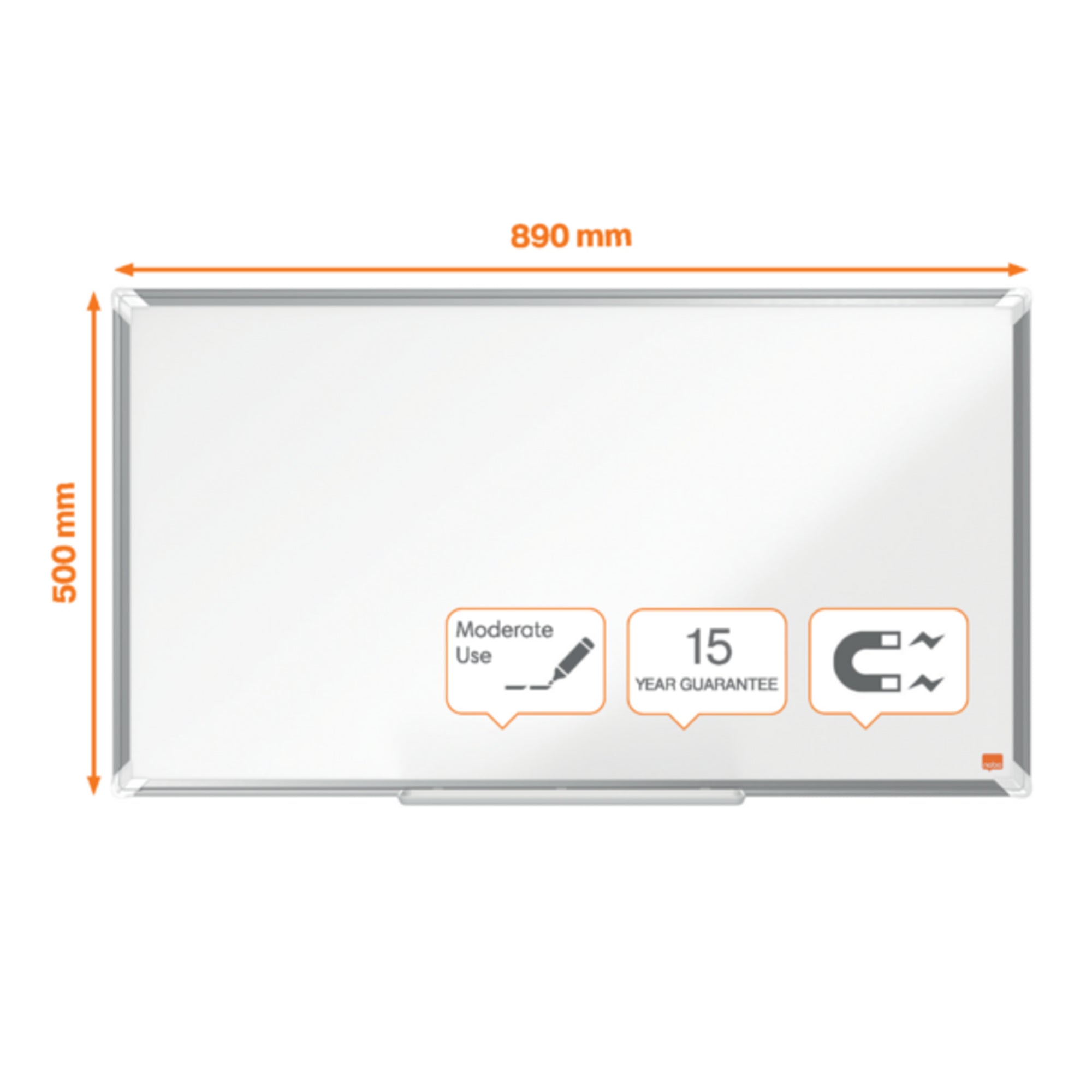 Nobo Whiteboard Premium Plus Nano CleanT Widescreen