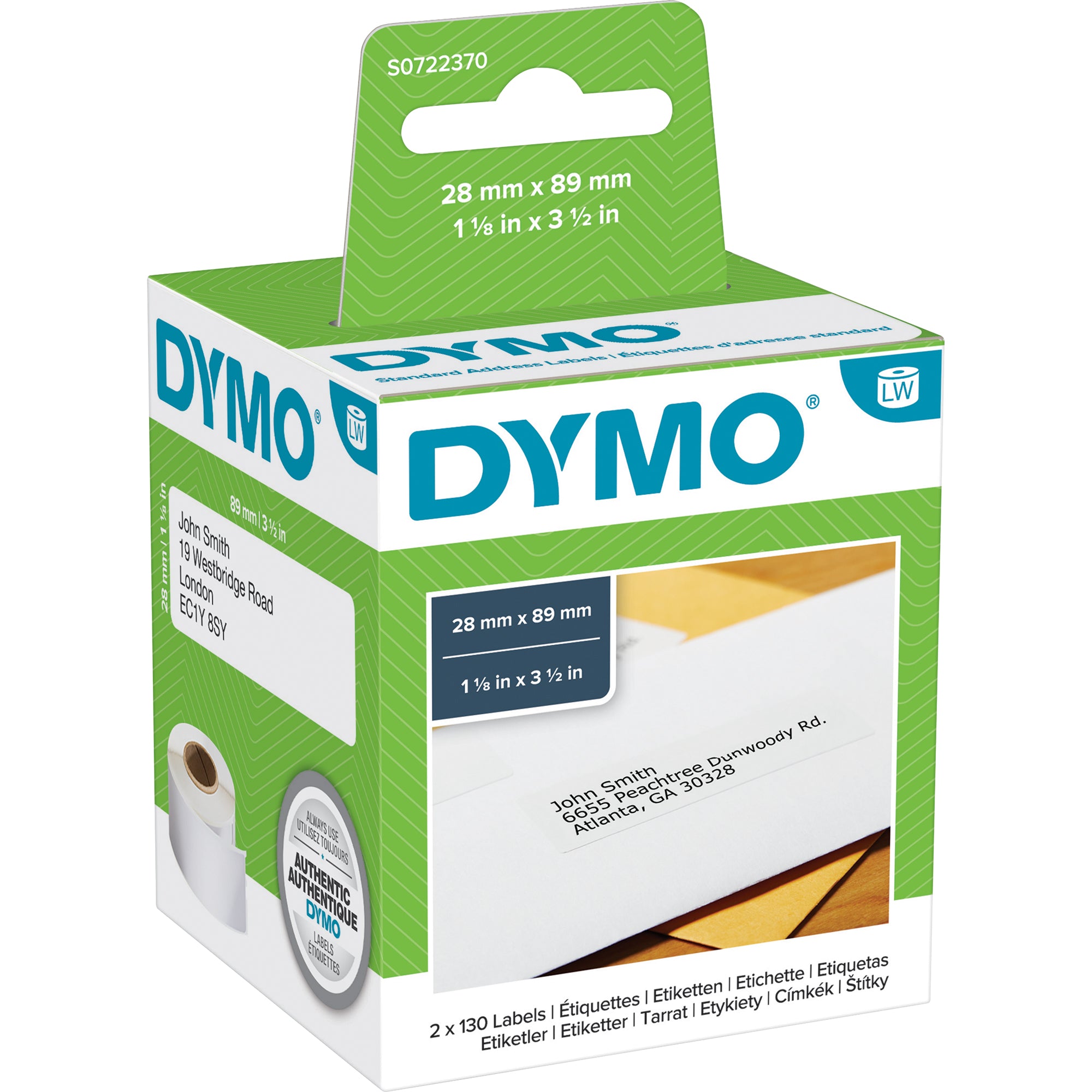 Dymo Adressetikett