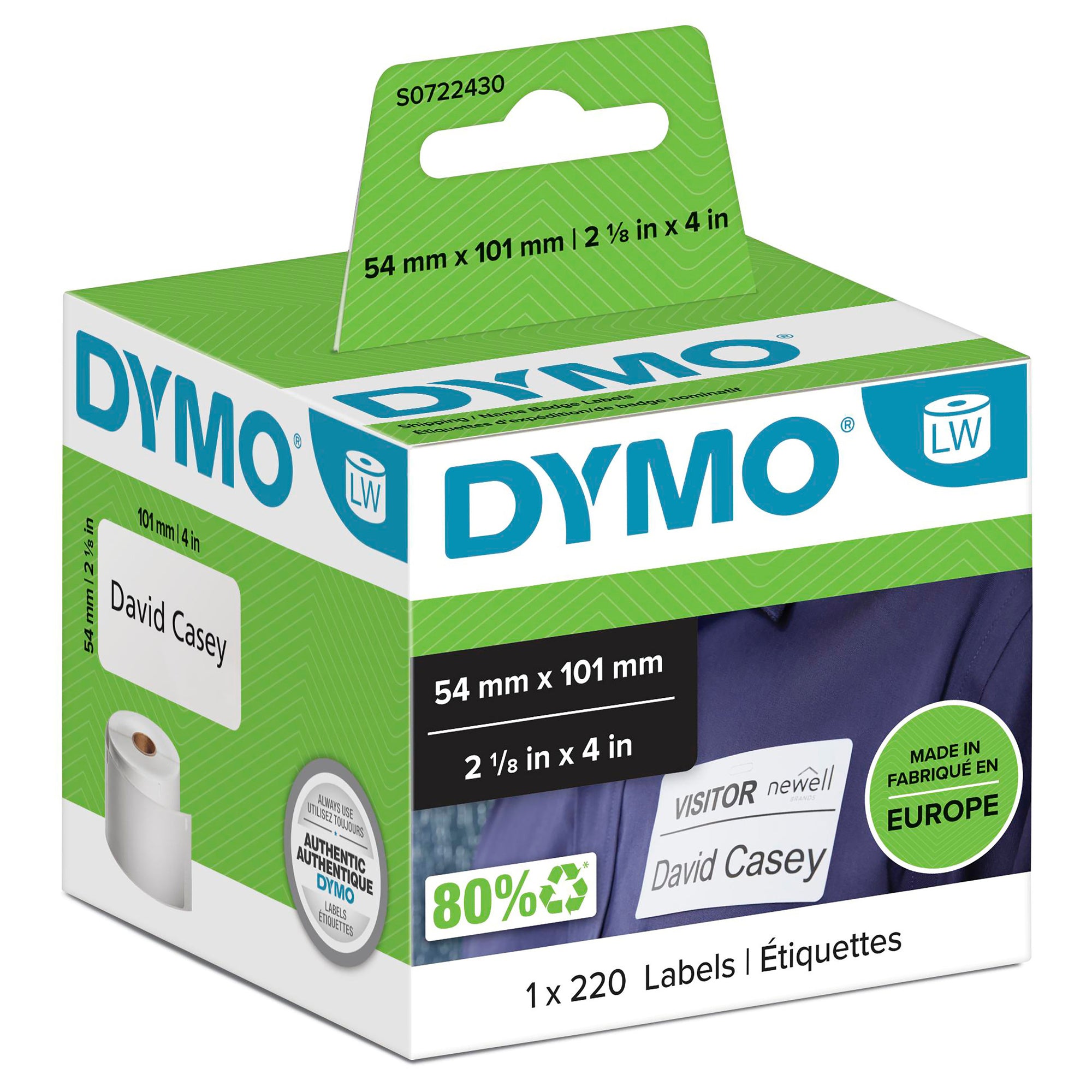 Dymo Versandetikett