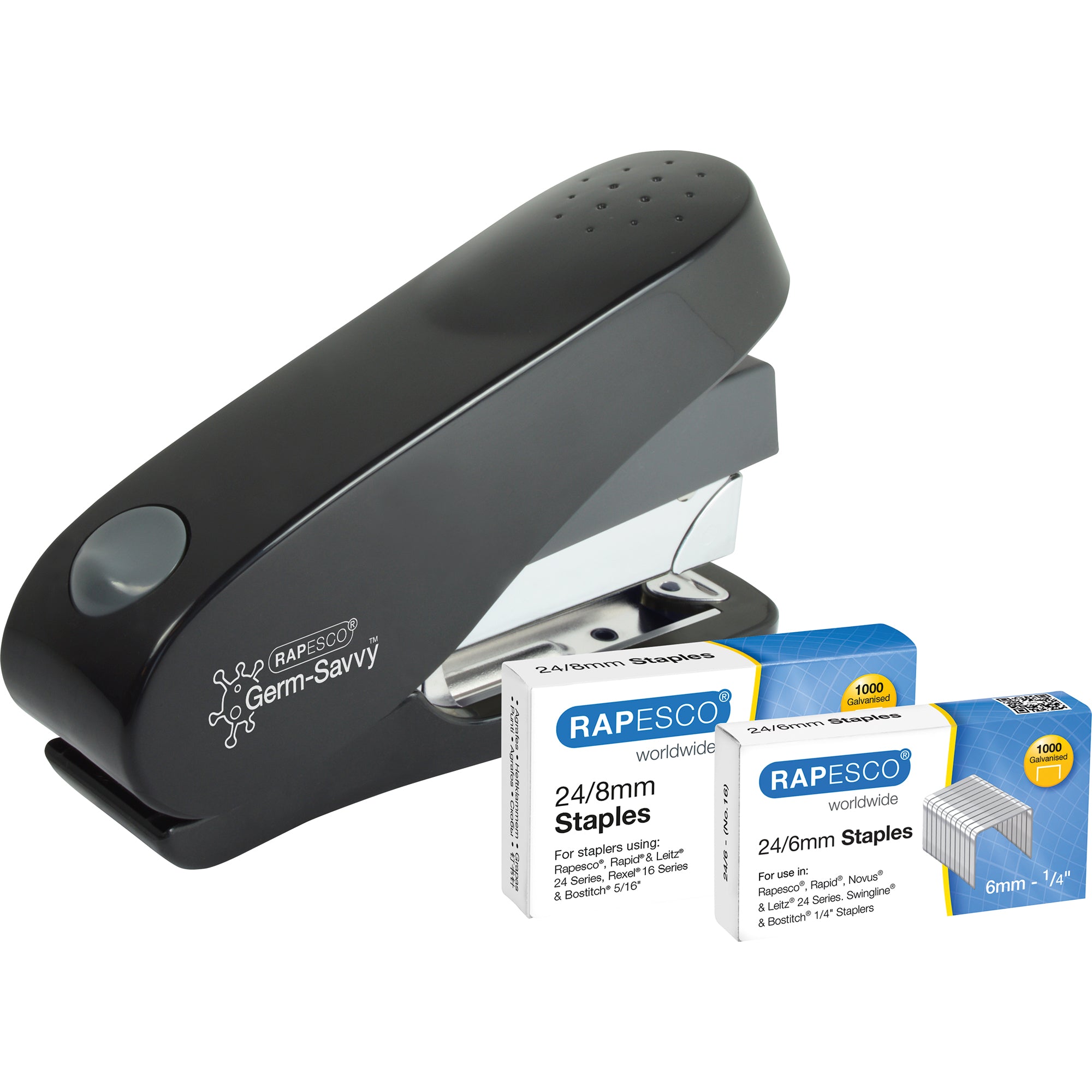 Rapesco Heftgerät ECO Luna Less Effort